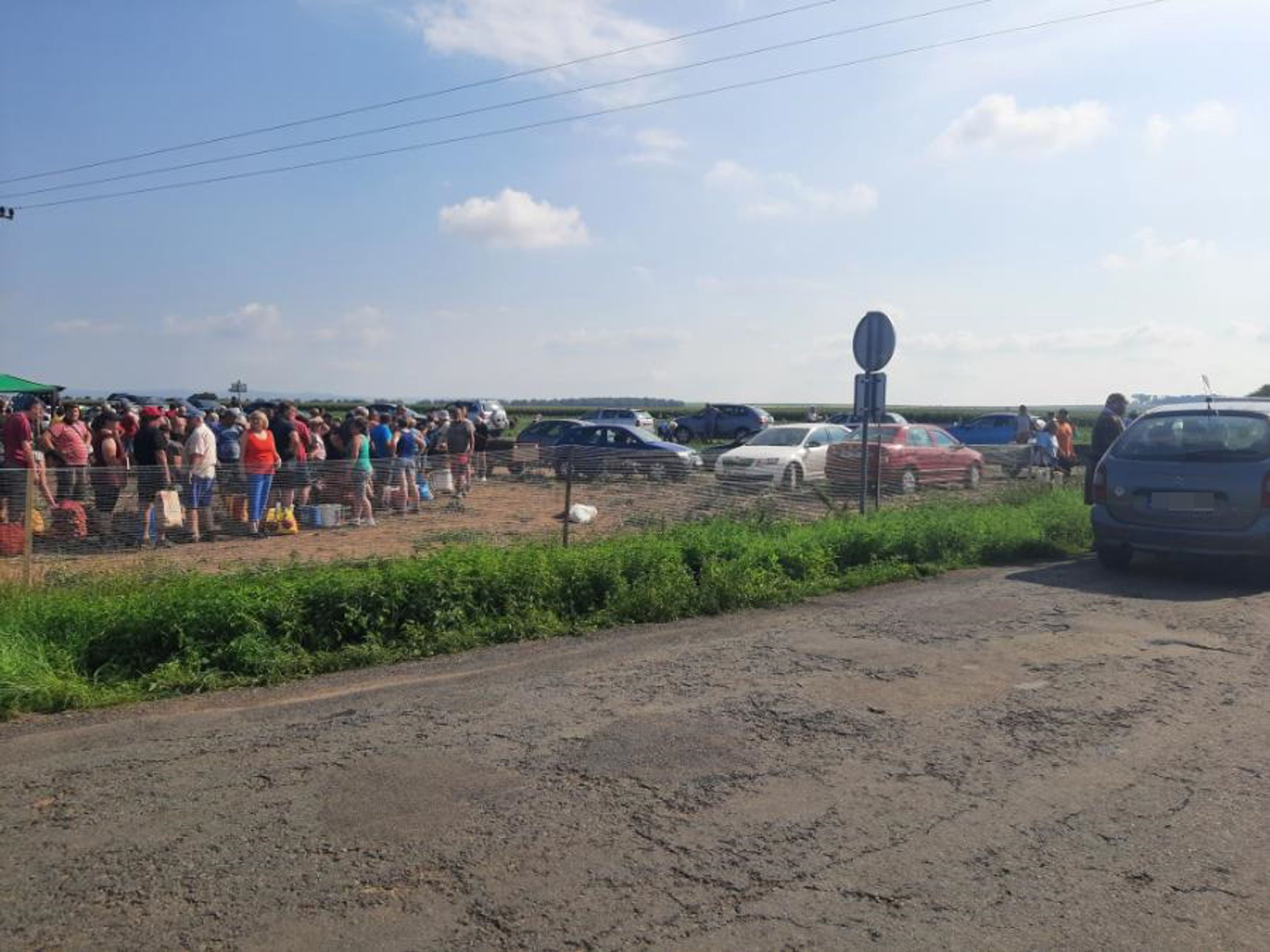 Komplikovaná dopravní situace u obce Těšetice - Komplikovaná dopravní situace u obce Těšetice (5/5)