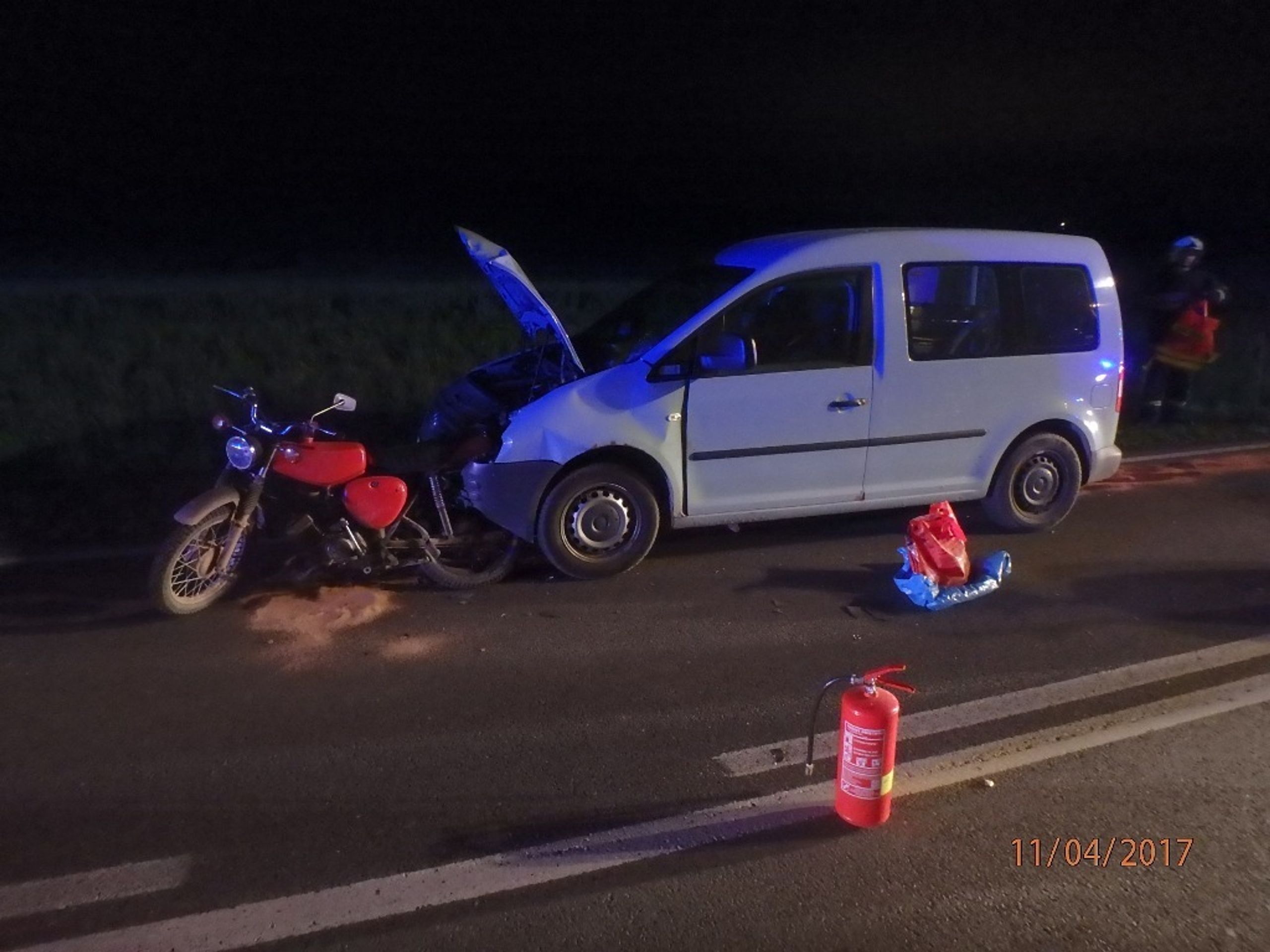 Nehoda motorkáře u Dobřan - 3 - GALERIE: Nehoda motorkáře u Dobřan (3/5)