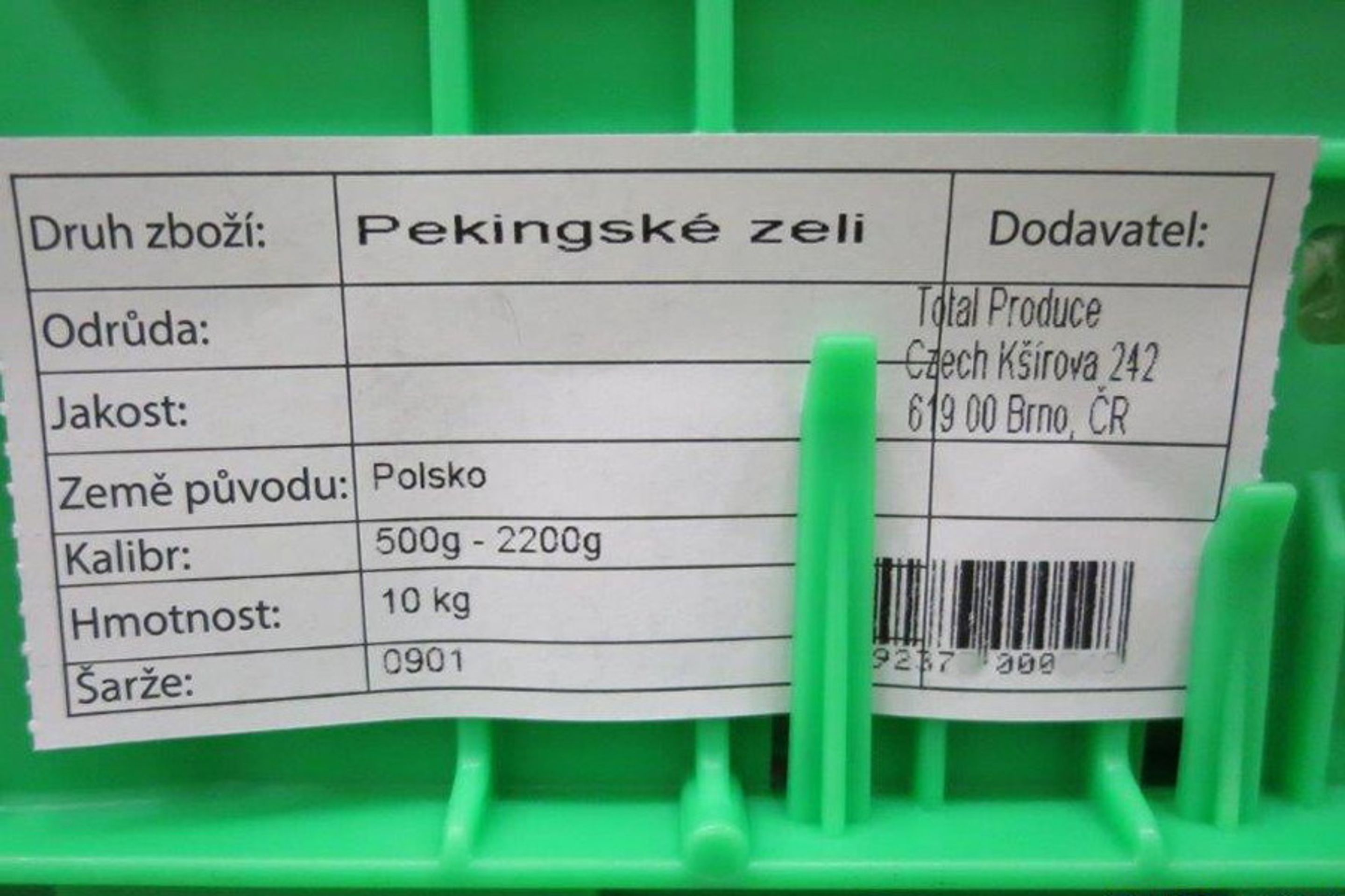 Zelenina s nadlimitní přítomností pesticidů - 3 - GALERIE: Zelenina s nadlimitní přítomností pesticidů (3/4)