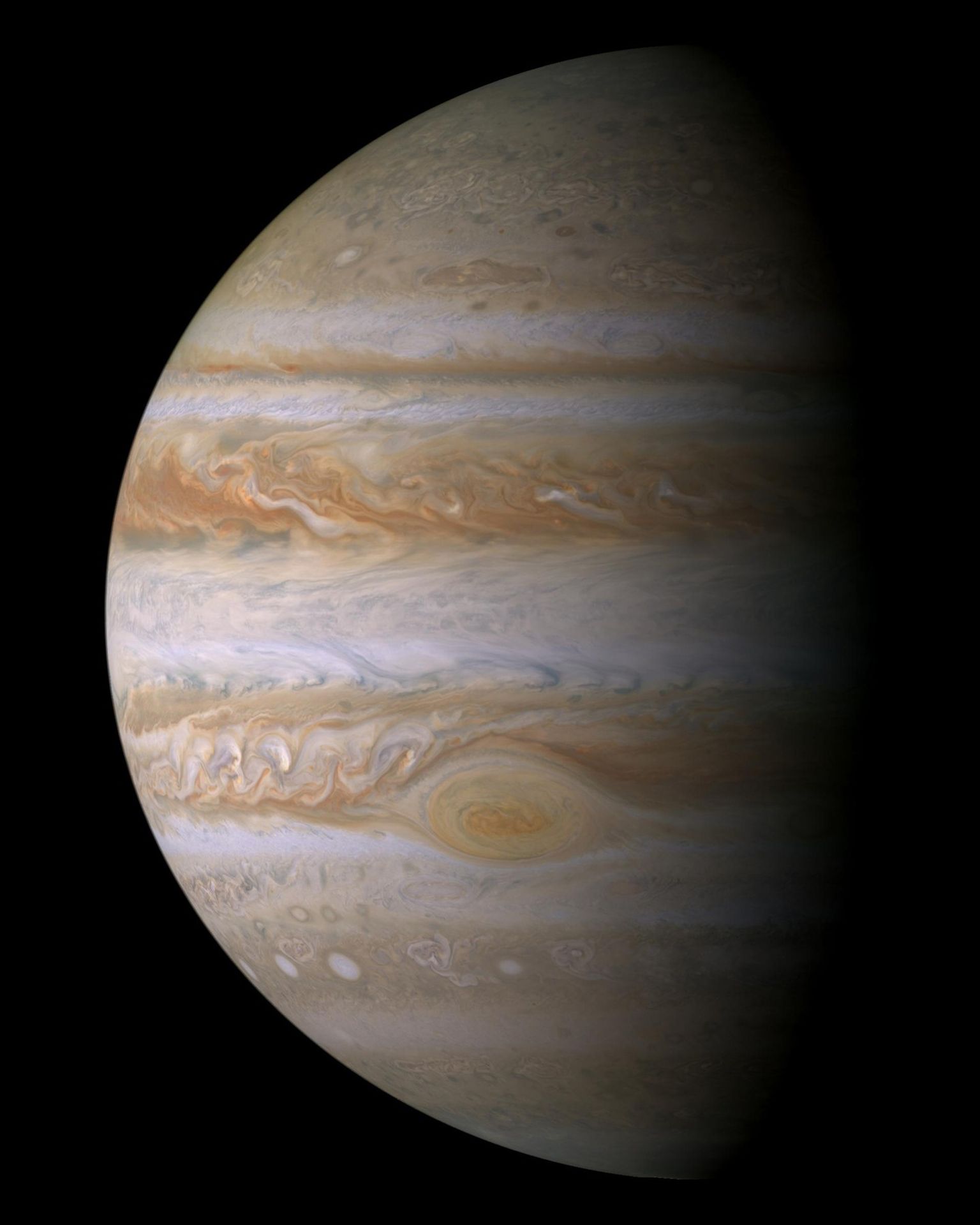 Planeta Jupiter - NASA zachytila "naštvaného obra" (3/3)