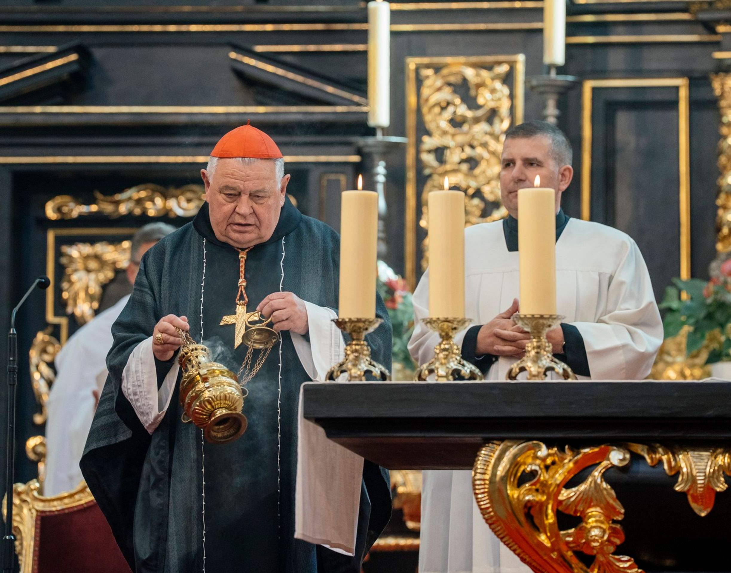 Kardinál Dominik Duka na mši za Charlieho Kirka - Kardinál Dominik Duka na mši za Charlieho Kirka (4/4)