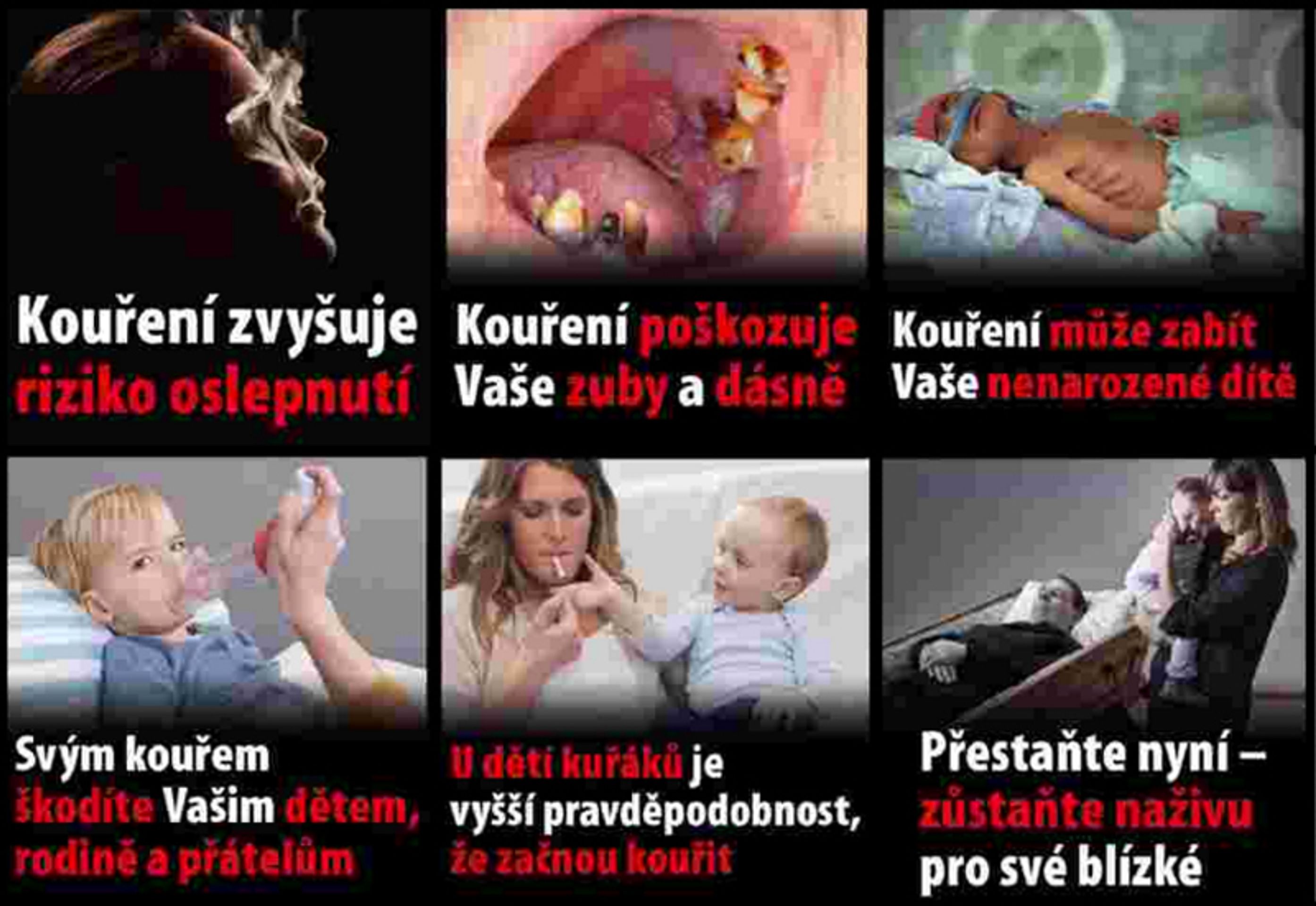 Nová varování na cigaretách - 4 - GALERIE: Nová varování na cigaretách (4/7)