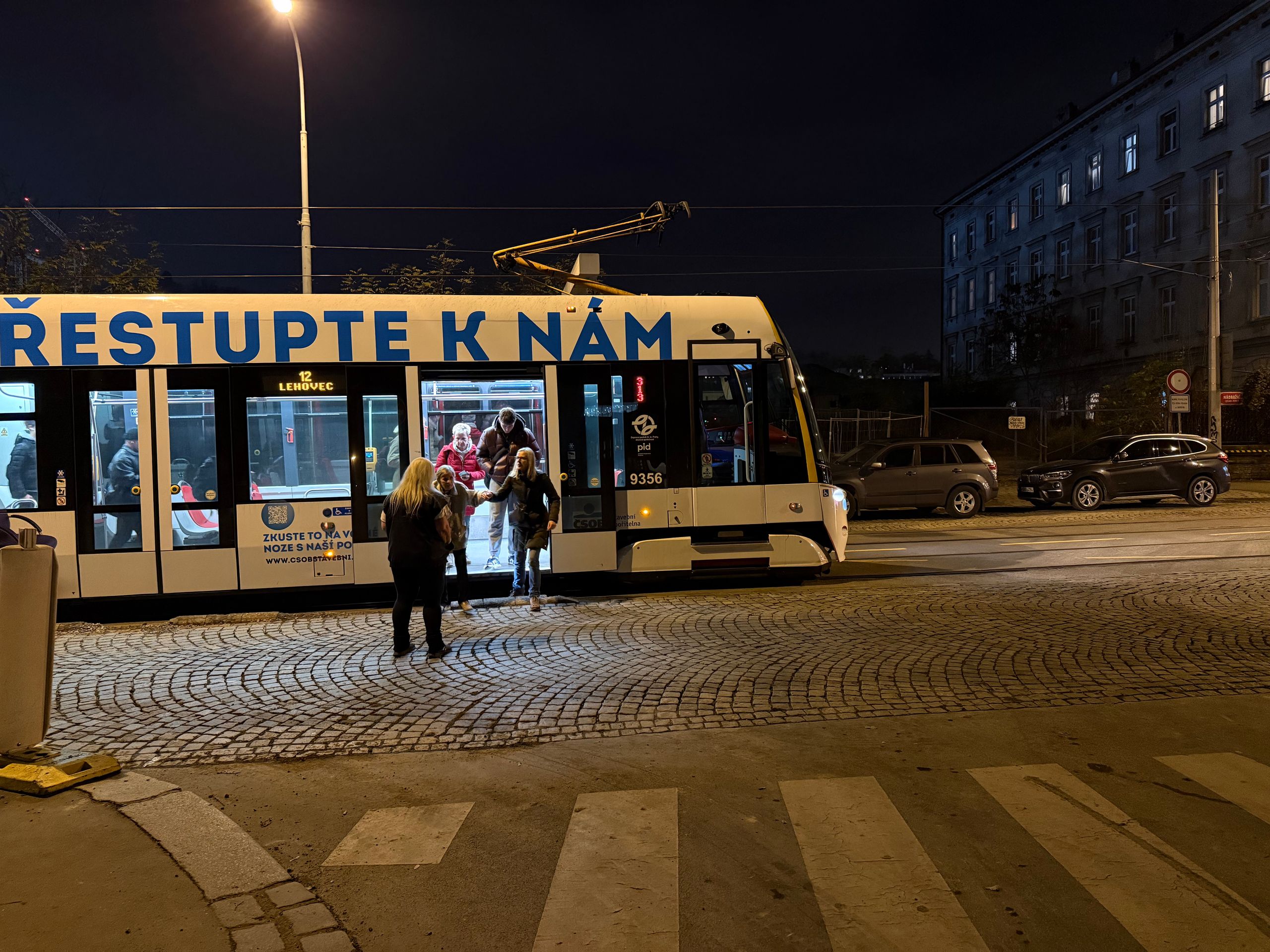 Tramvaje na Smíchově - Kolaps dopravy v Praze (4/7)