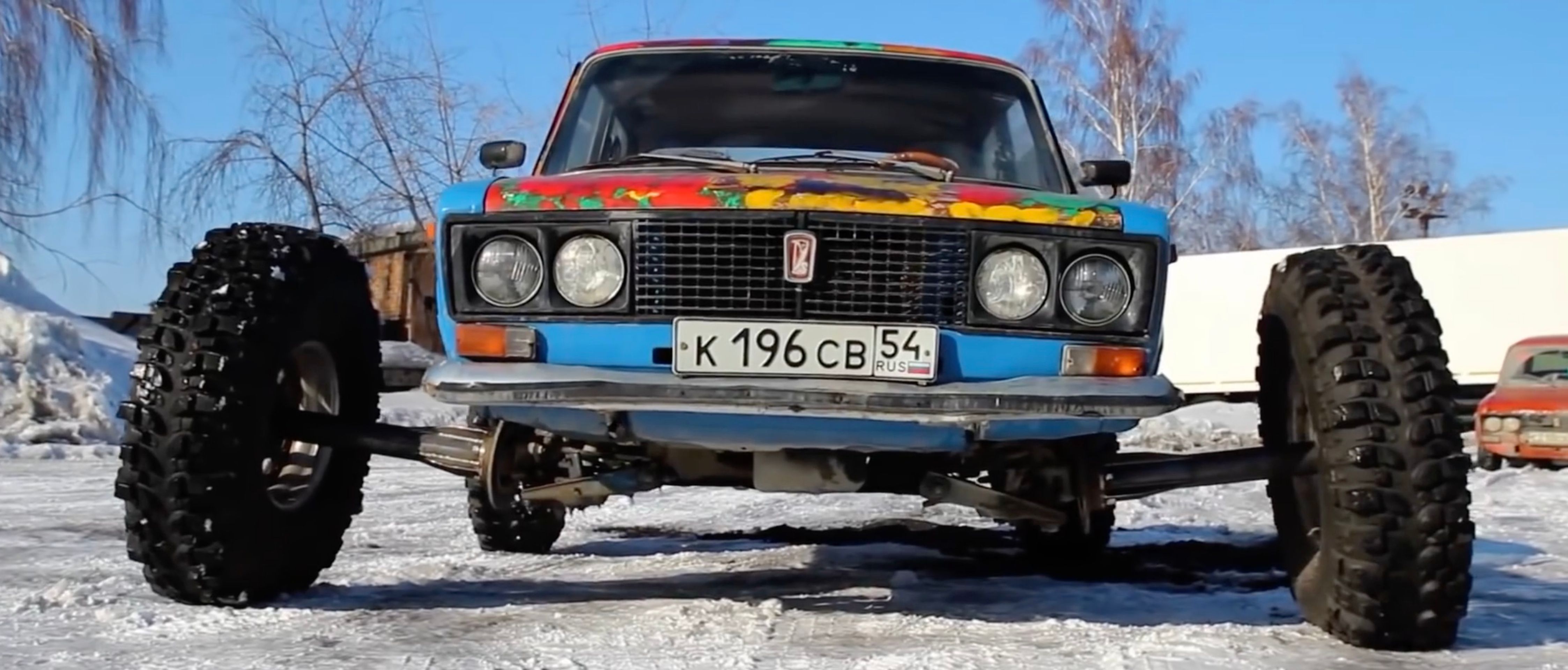 Žigulík s obřími koly - 20 - Fotogalerie: Monster truck ze starého žigulíka (11/11)