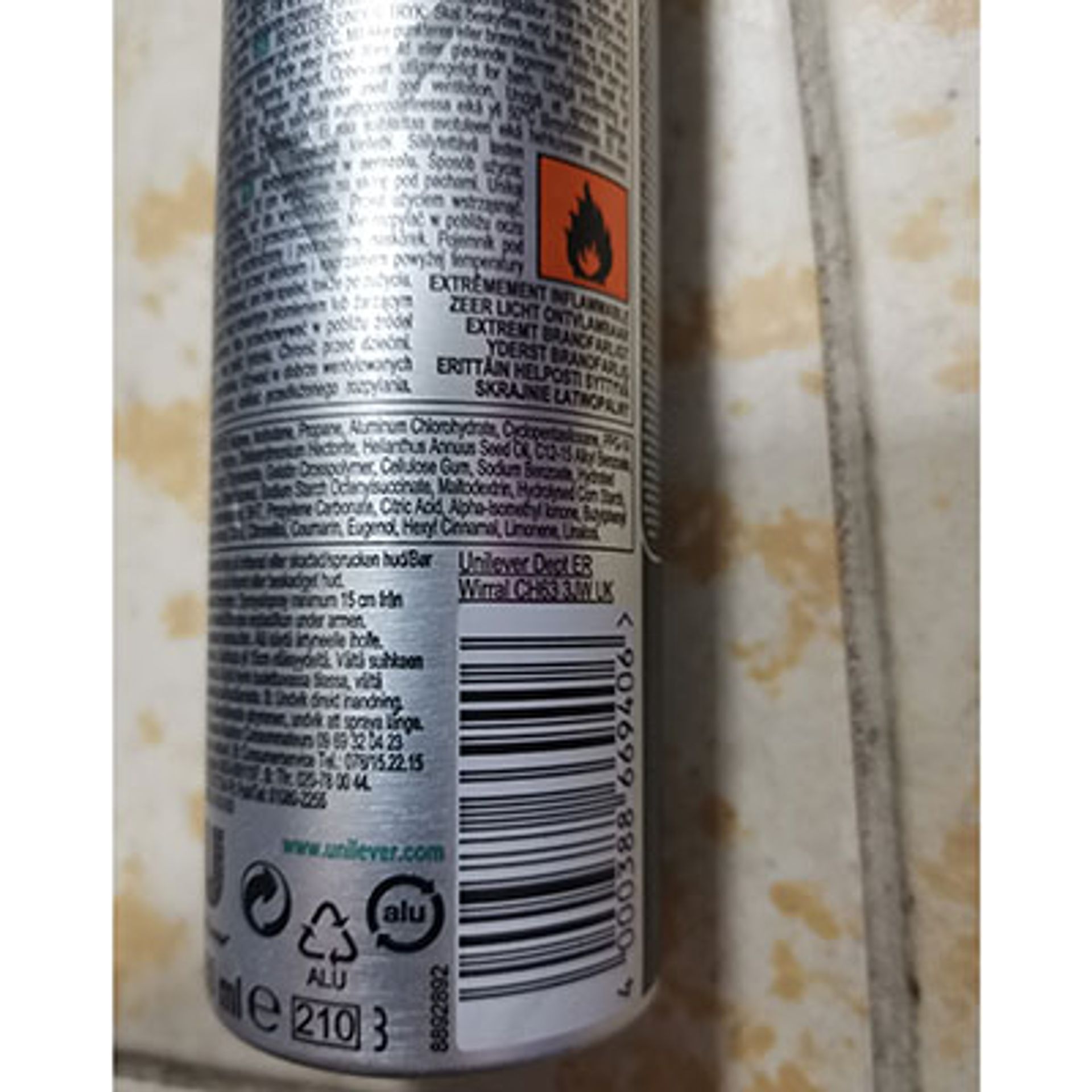 Rexona men sensitive ANTI-PERSPIRANT 48H (3) - Závadná kosmetika (31/38)