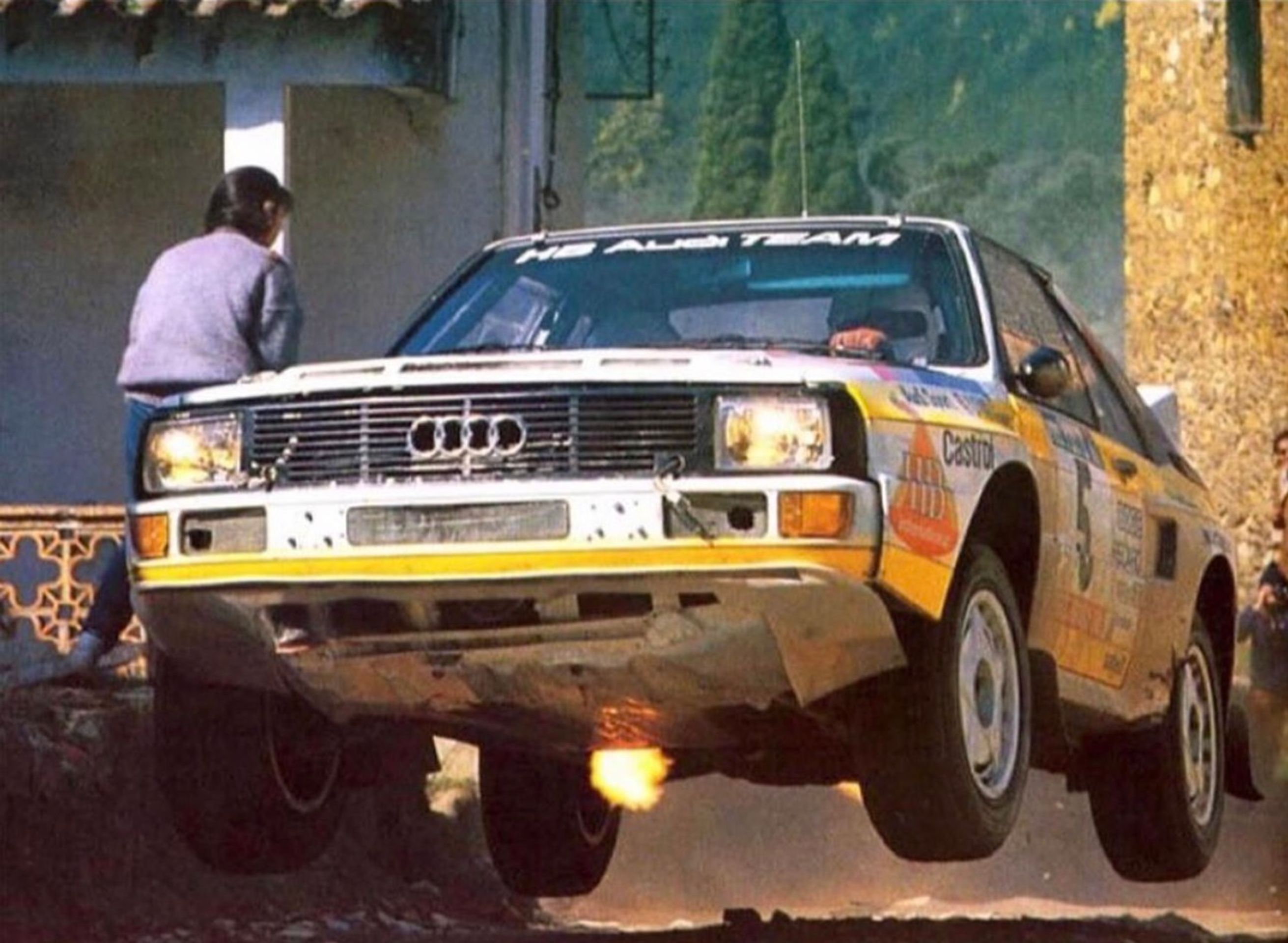 Fotograf vytvořil celé scény z Lega podle historických snímků - 19 - Fotogalerie: Úžasné scény z Lega zachycují legendární Audi Quattro (5/13)