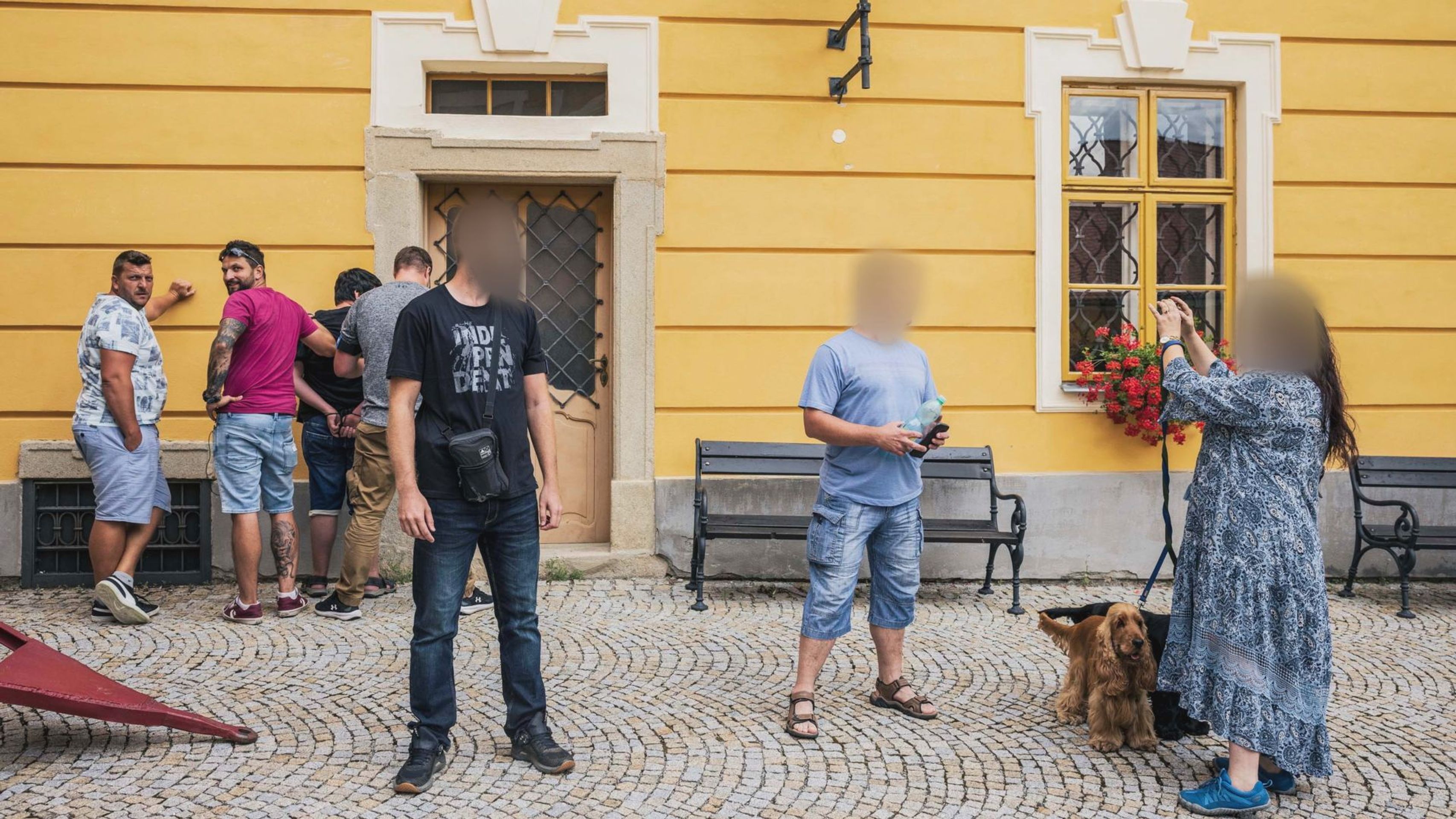 Zákrok policistů na Babišově setkání (5) - Zákrok policistů (2/3)