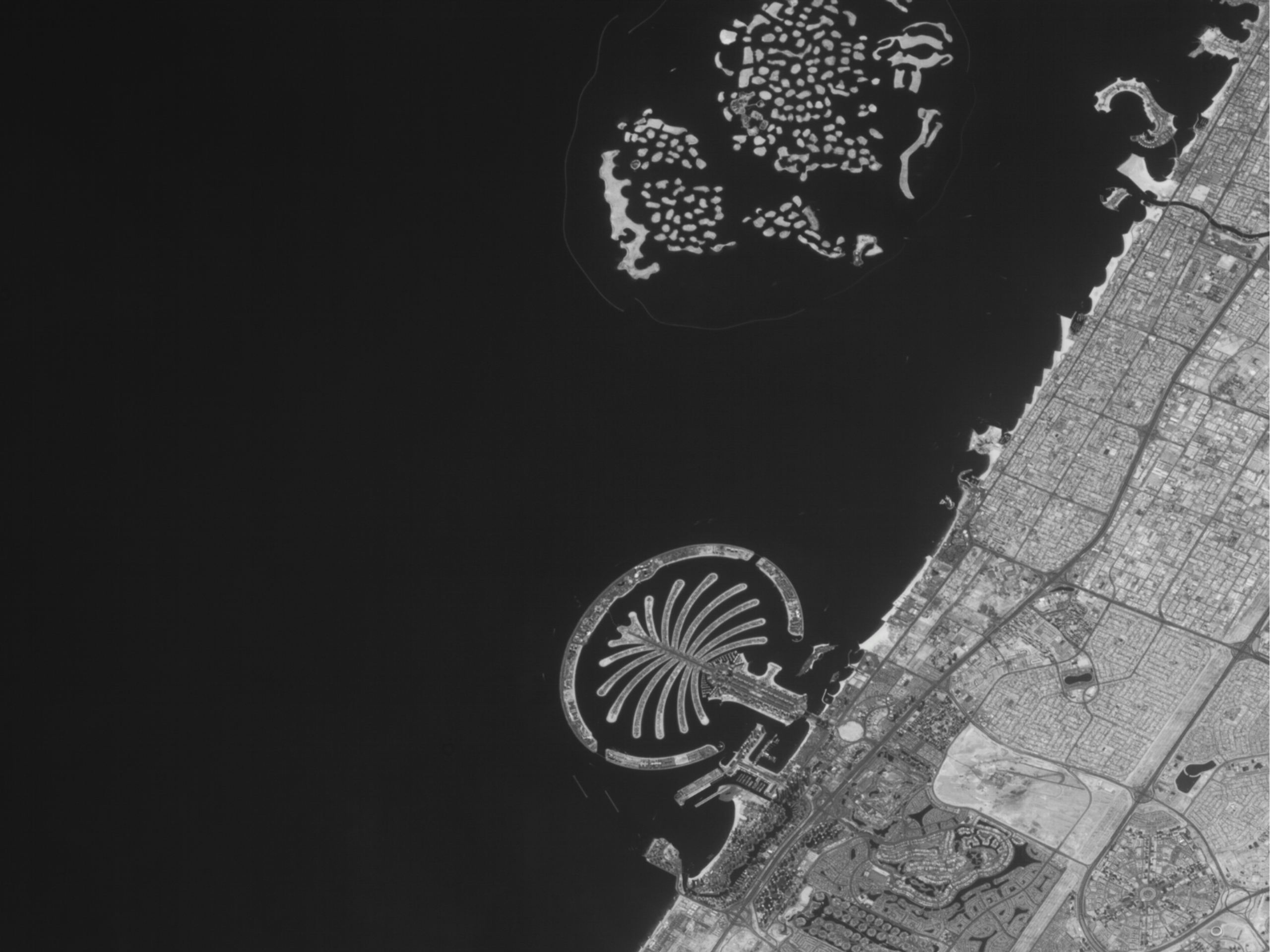 Snímek Dubaje ze satelitu SATurnin-1 - Snímky ze satelitu SATurnin-1 (4/4)