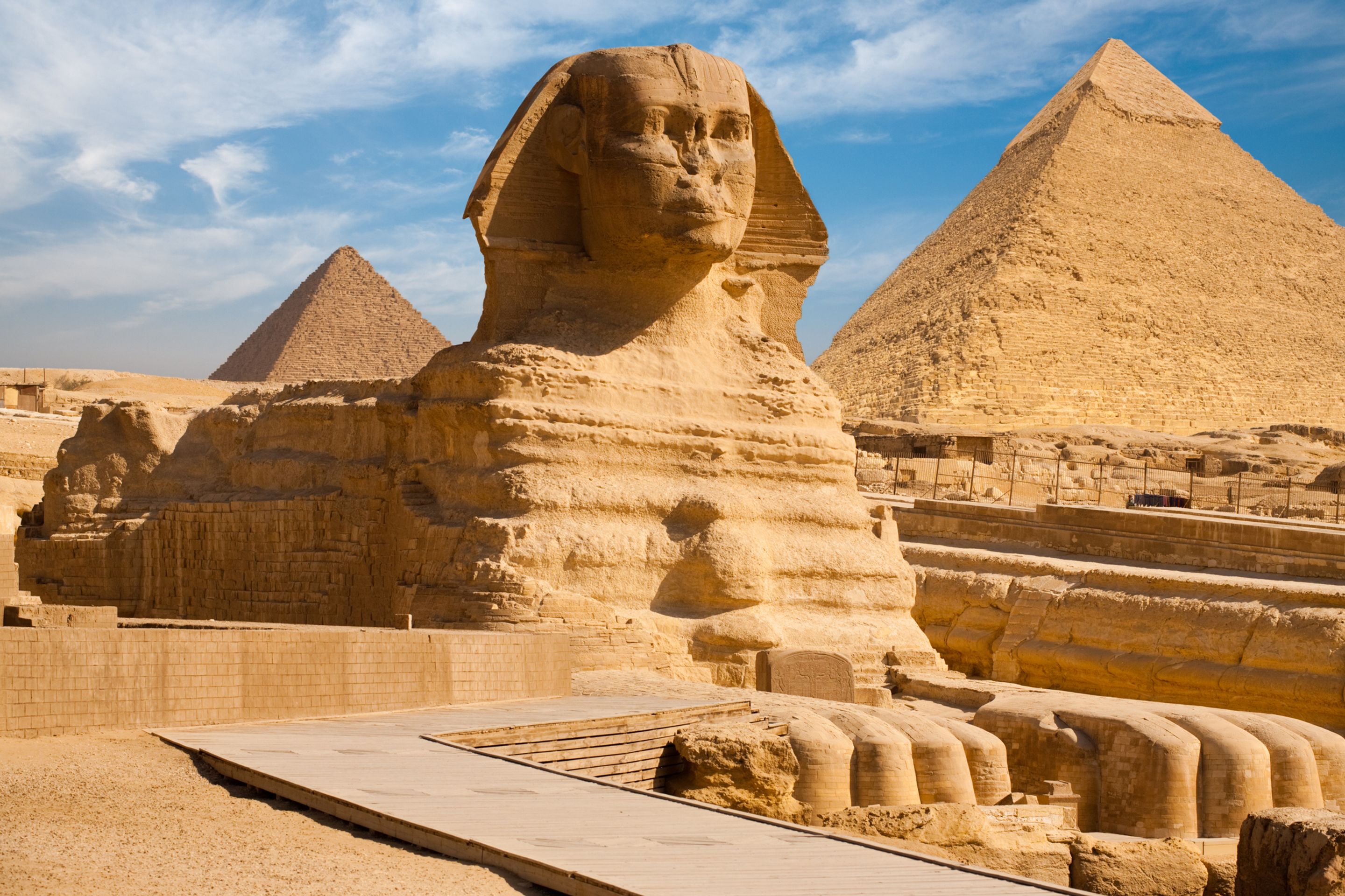 Egypt Sfinga v Gíze - Kapverdy a Egypt (7/9)