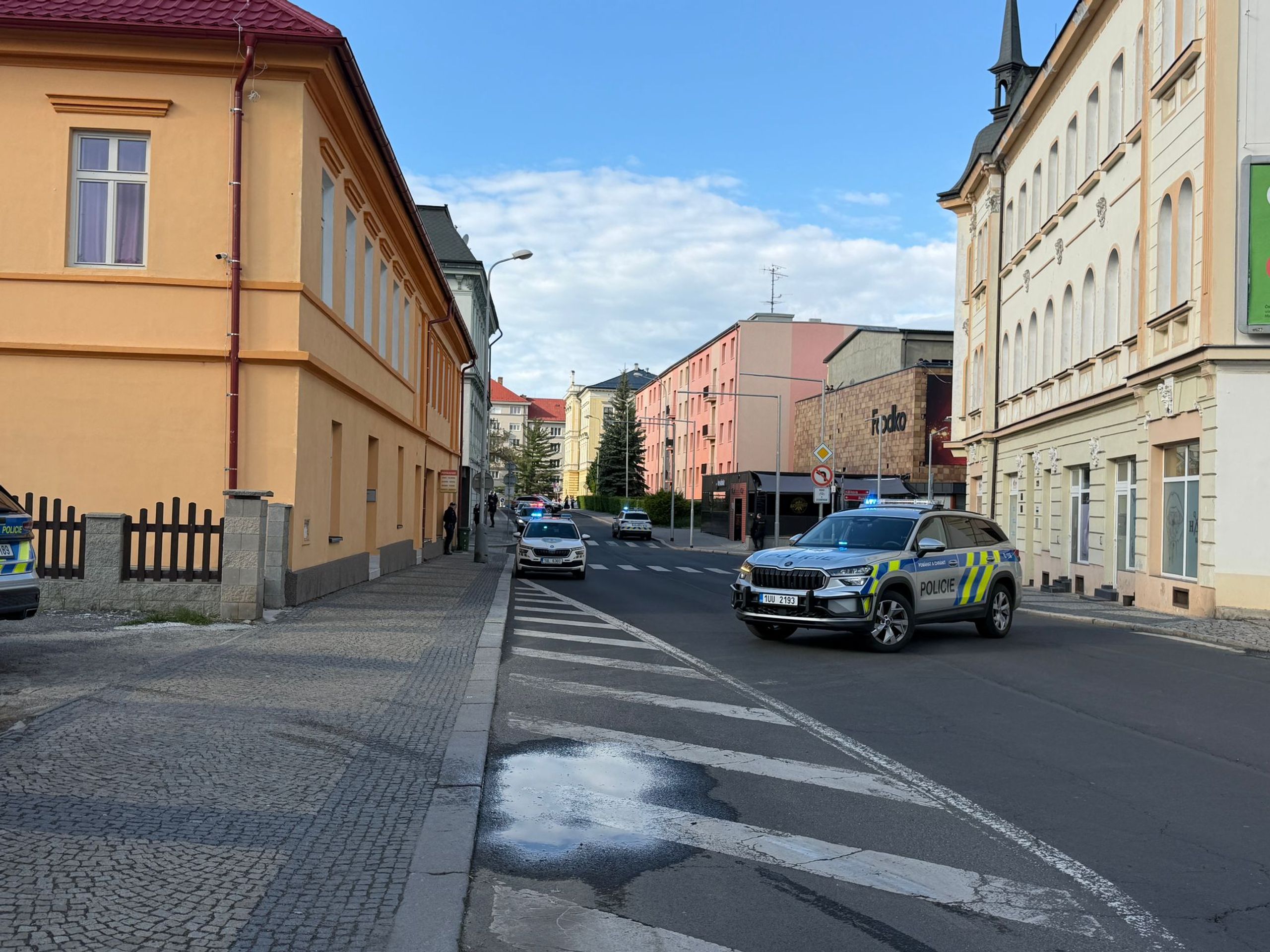 Zásah policistů v Chomutově - Zásah policistů v Chomutově (3/4)