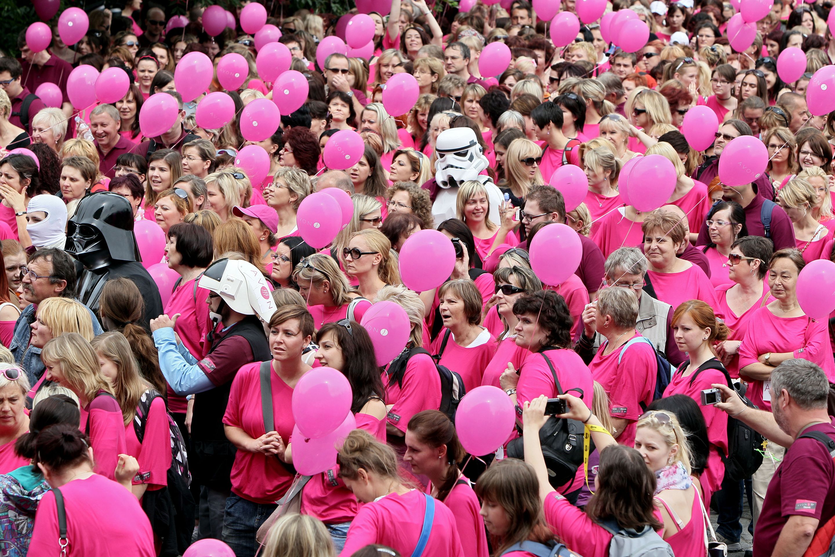 pochod proti rakovině prsu - 4 - Pochod proti rakovině prsu (2/6)