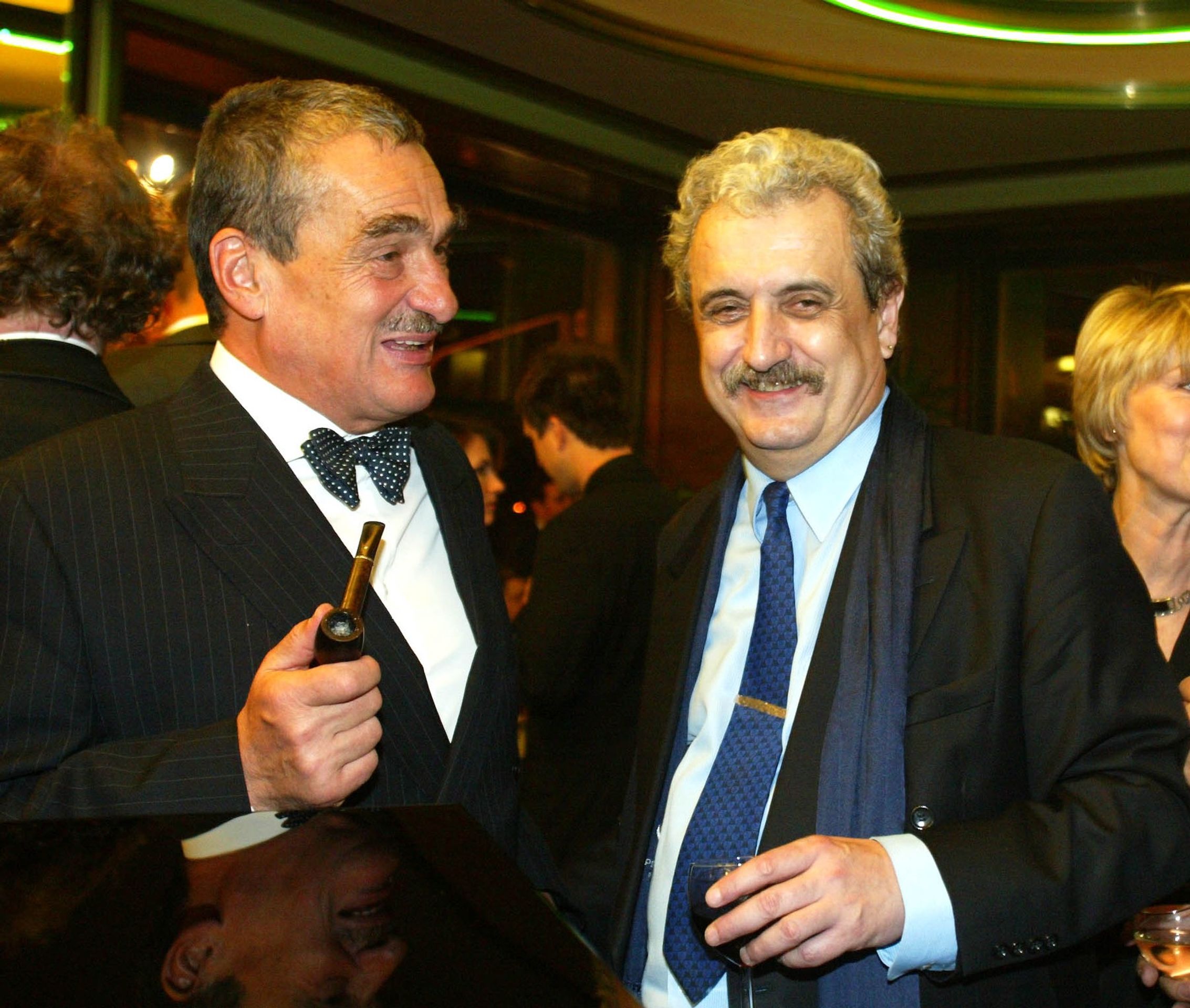 Karel Schwarzenberg a Pavel Dostál, 30. 1. 2003 Národní divadlo - Karel Schwarzenberg (15/15)