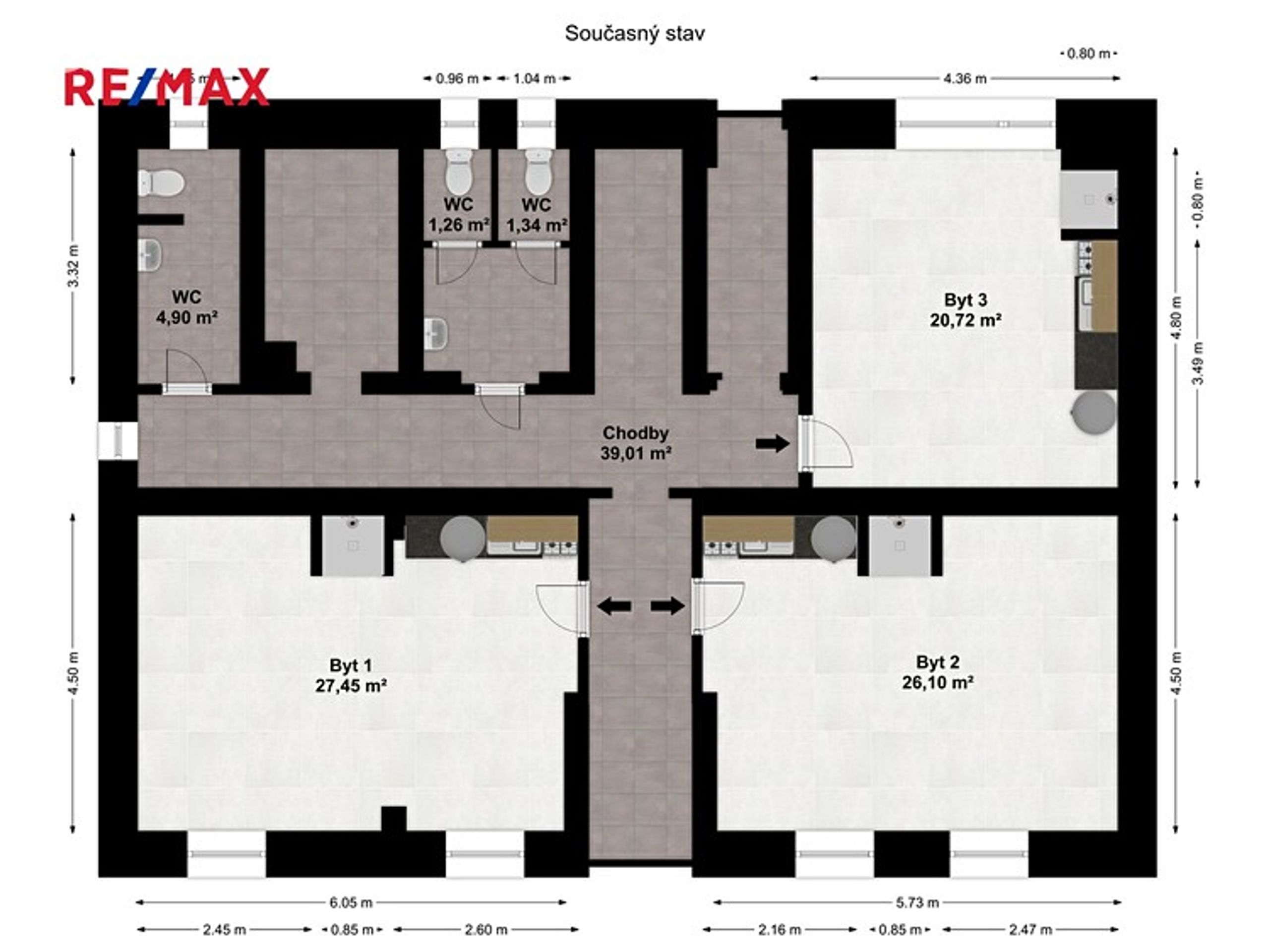 Byt 1+kk 27 m² - Slabce, okres Rakovník (1) - Prodej bytu - Rakovník (5/5)