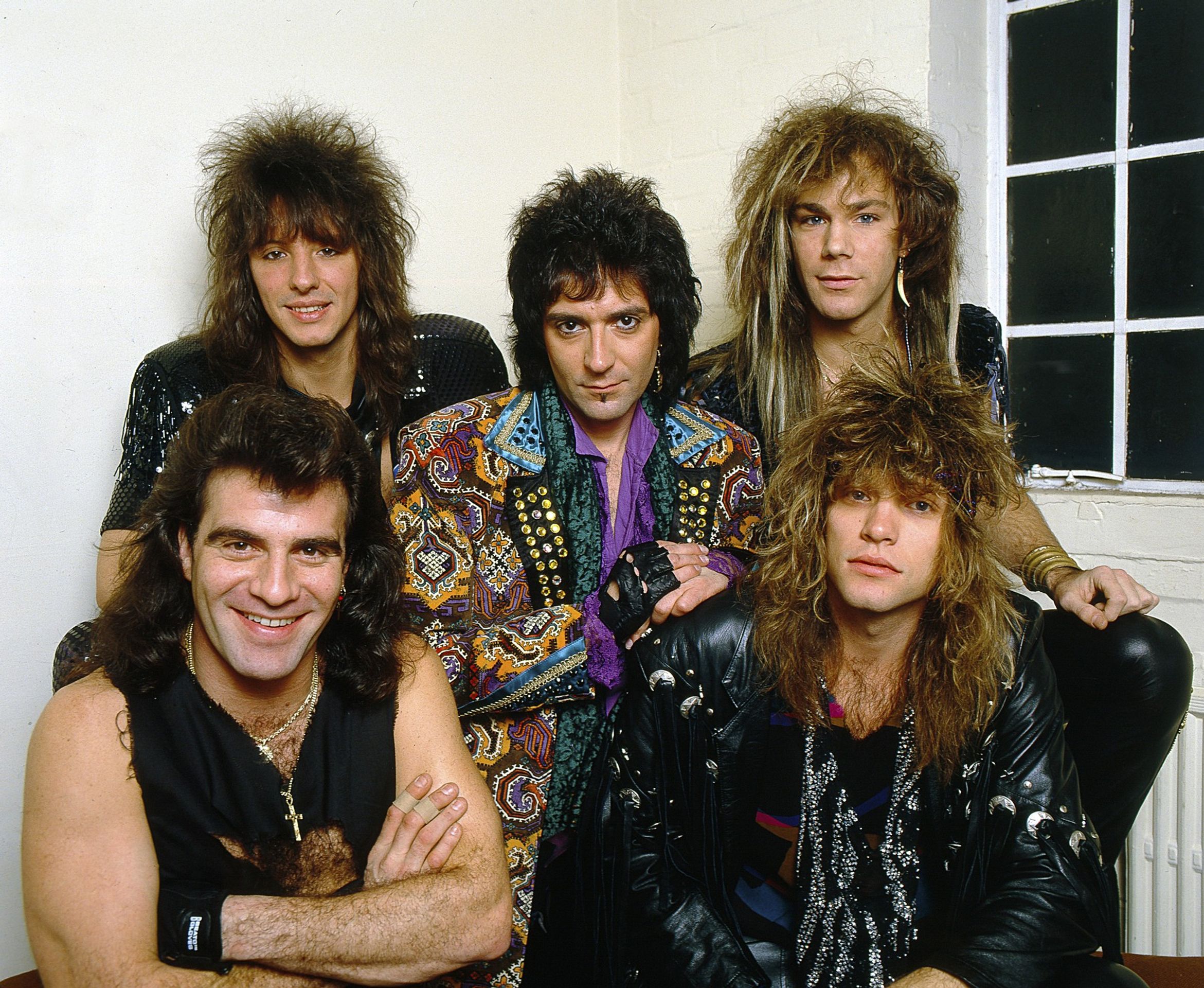 Jon Bon Jovi (vpravo), 15. 6. 1986 - Jon Bon Jovi (9/10)