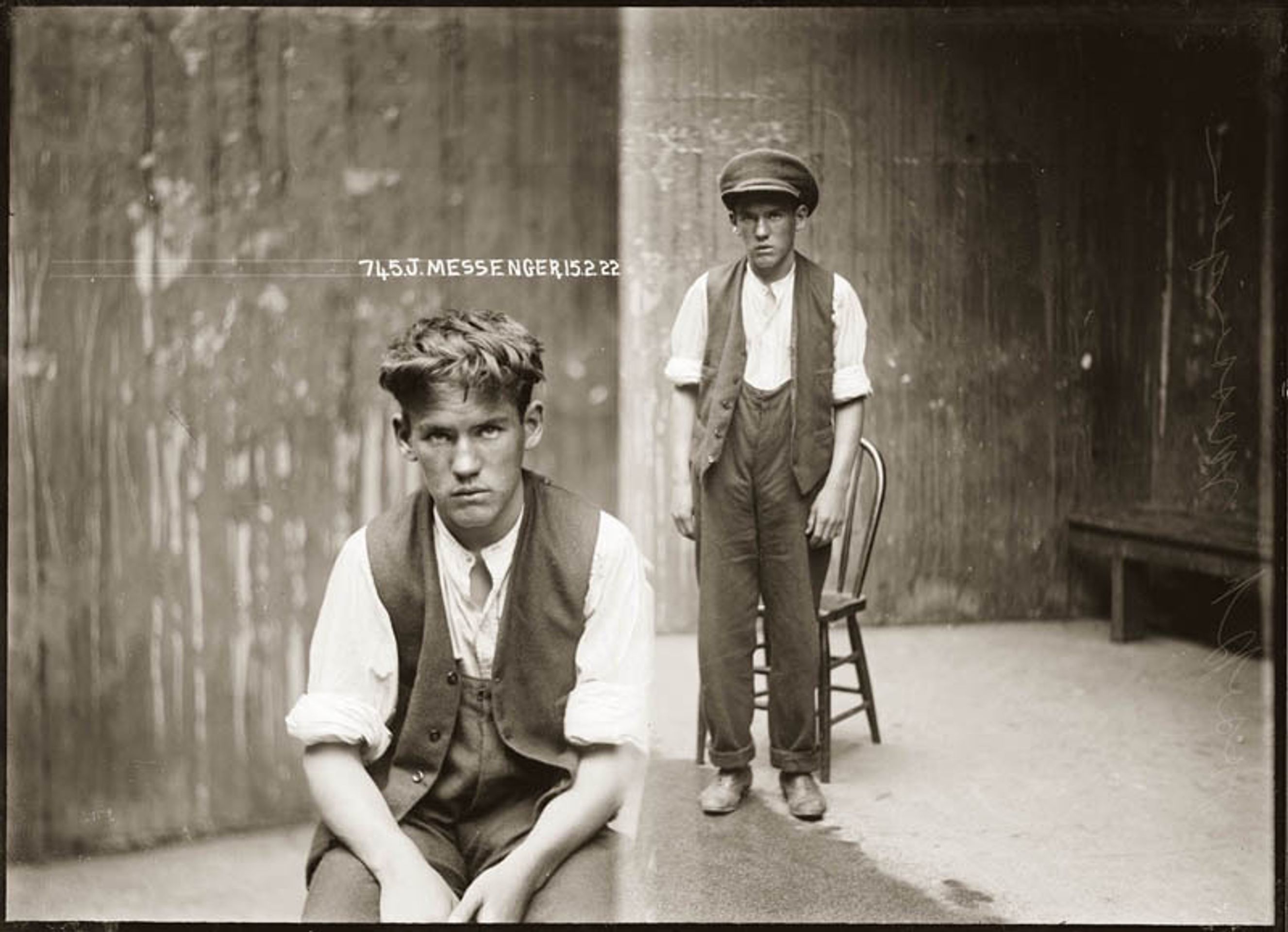 Fotografie trestanců z 20. let - 36 - Galerie: Fotografie trestanců z 20. let (36/36)