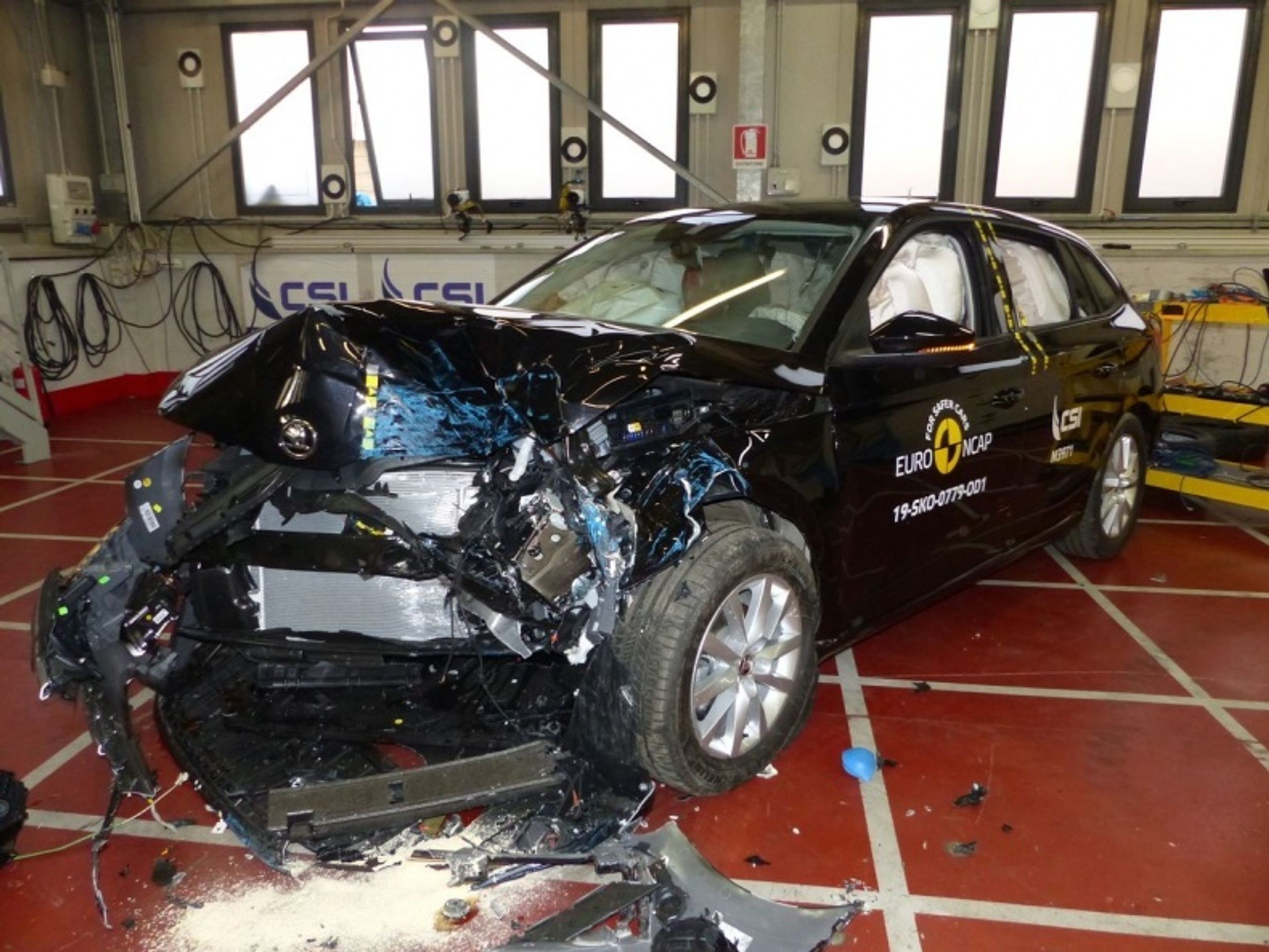 Crash test Škody Scala - 13 - Fotogalerie: Takhle dopadla Škoda Scala v nejnovějších crash testech (3/7)
