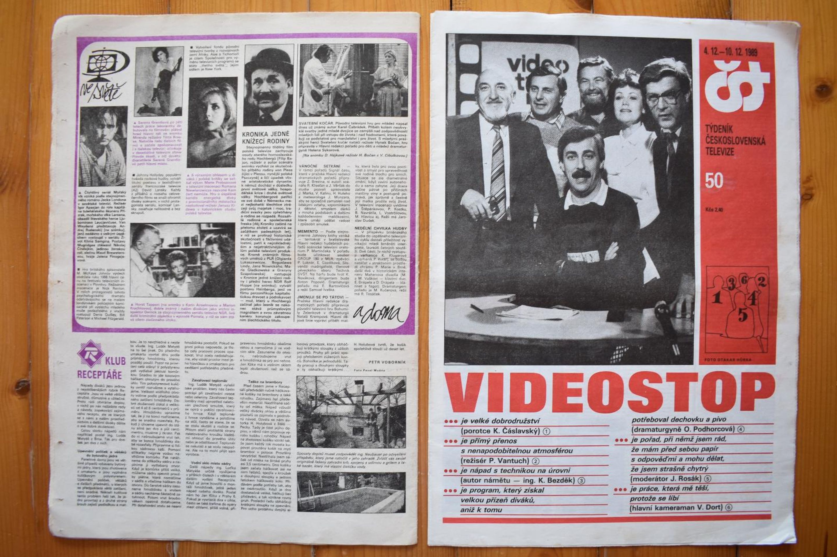 Týdeníky Československé televize 1968 až 1989 - Nejdražší položky z dražeb Aukra (19/31)
