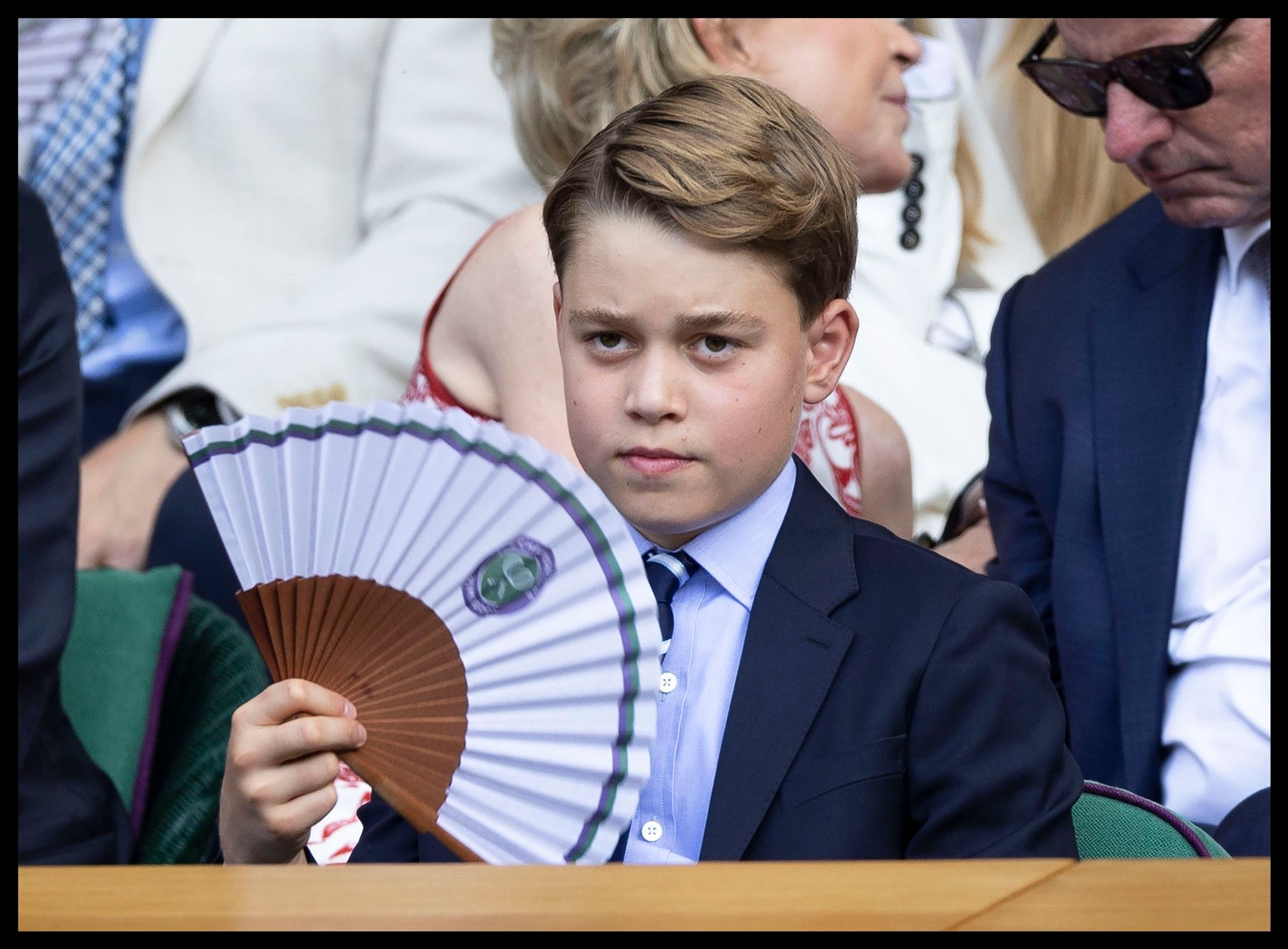 Princ George na finále Wimbledonu  - Královská rodina na finále Wimbledonu (5/8)