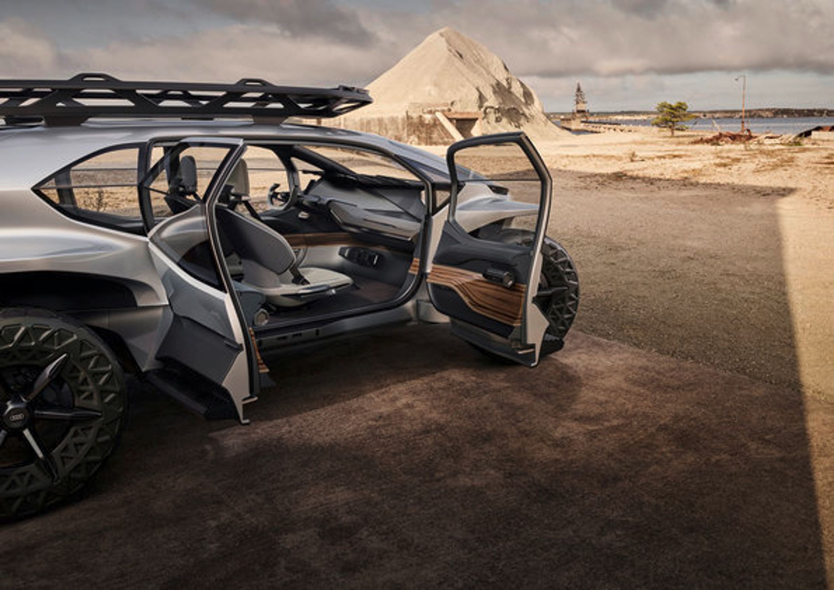 Audi AI:TRAIL quattro - 42 - Fotogalerie: Úžasné vozítko do terénu Audi AI:TRAIL (9/22)