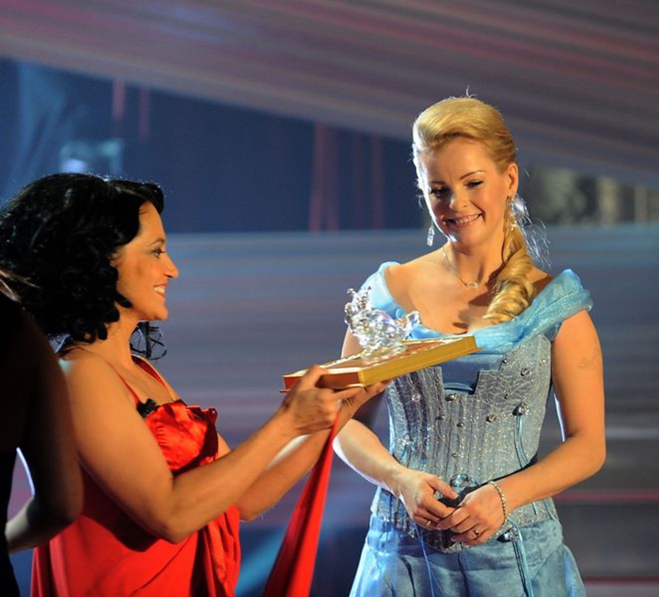 Iveta Bartošová v roce 2008 na Slavíku - GALERIE: Jak šel čas s Ivetou Bartošovou (7/23)