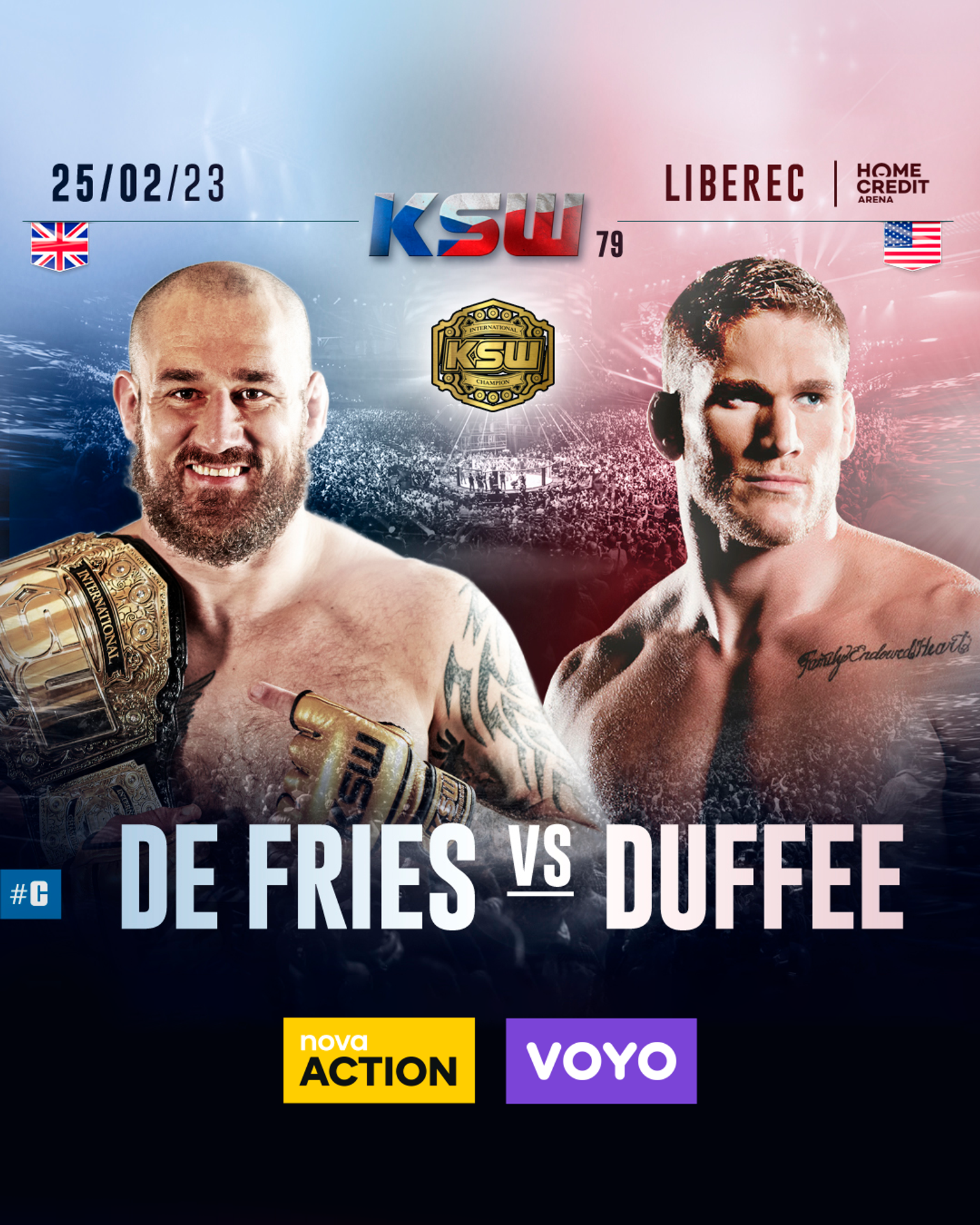 KSW 79: Phil De Fries vs. Todd Duffee - Zápasy na KSW 79 (1/7)