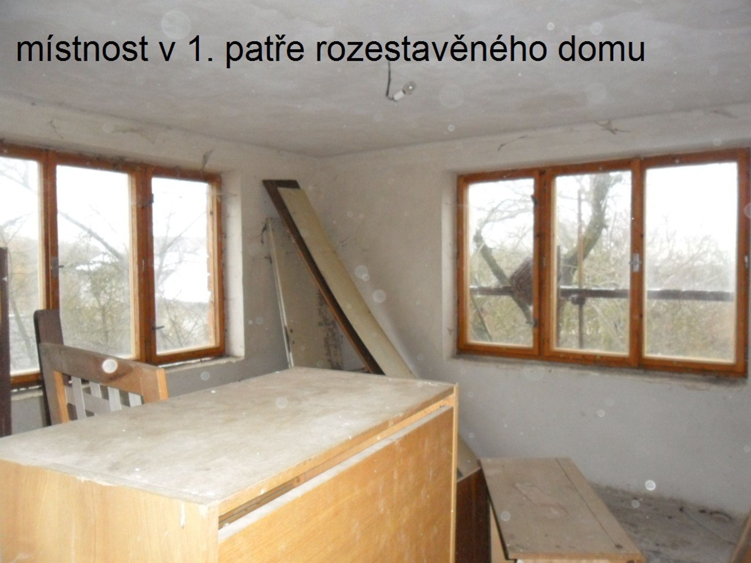Rozestavěný dům v Chrášticích - 3 - Galerie: Rozestavěný dům Chráštice (3/4)