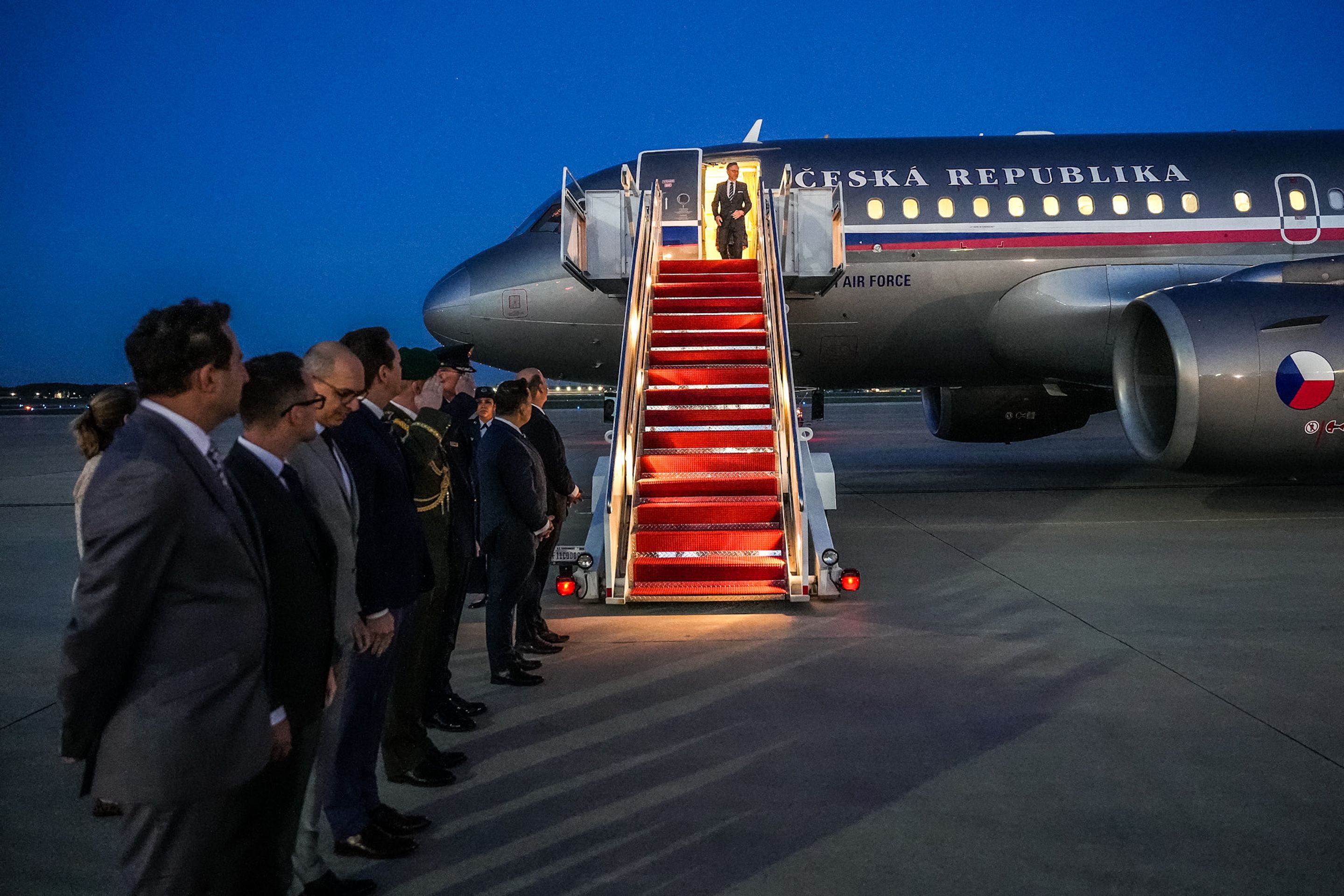 Petr Fiala, Washington D.C. twitter - Premiér Fiala na setkání s Joe Bidenem (13/13)