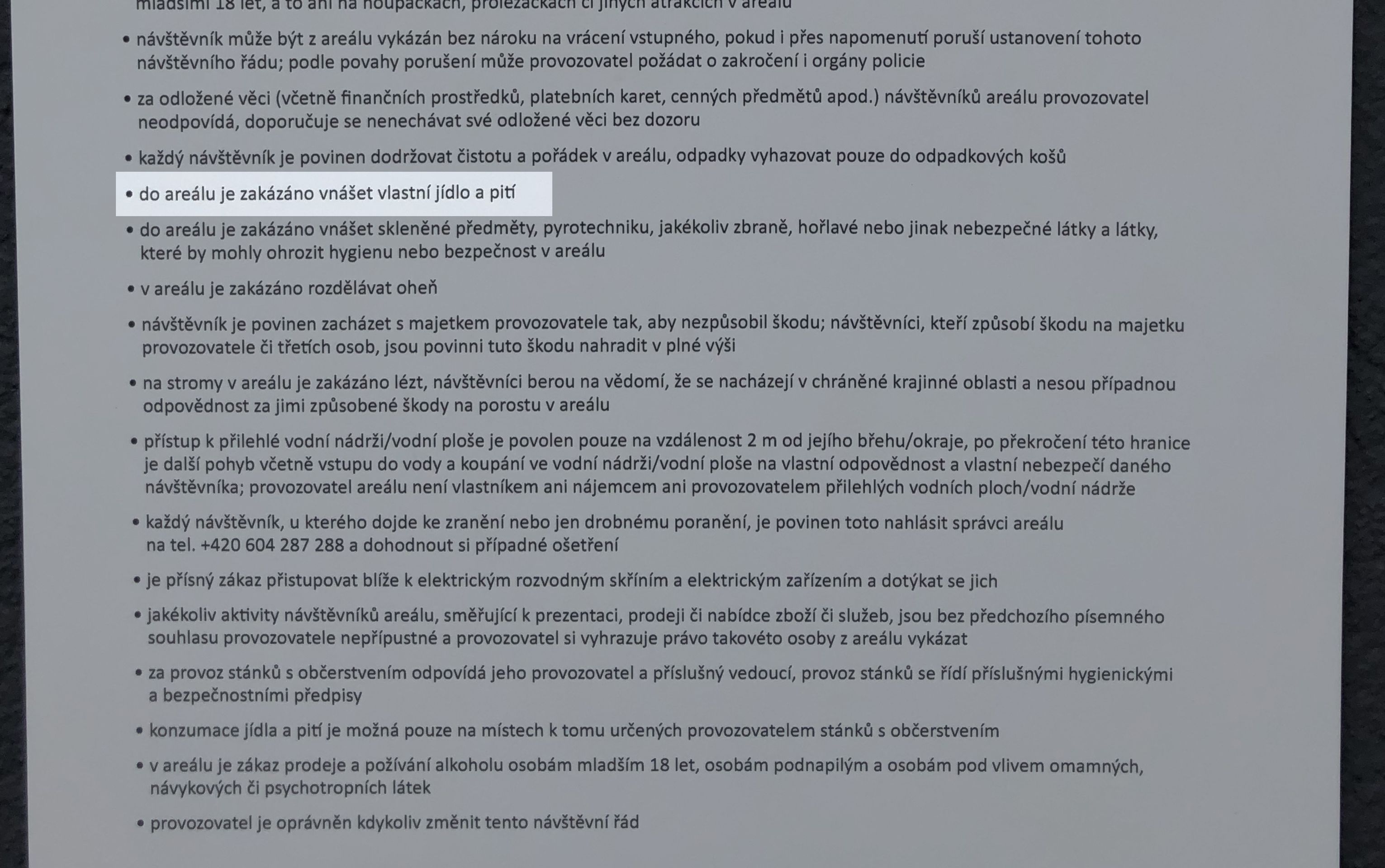 Zákaz jídla a pití na koupališti Džbán - 3 - GALERIE: Zákaz jídla a pití na koupališti Džbán (3/9)