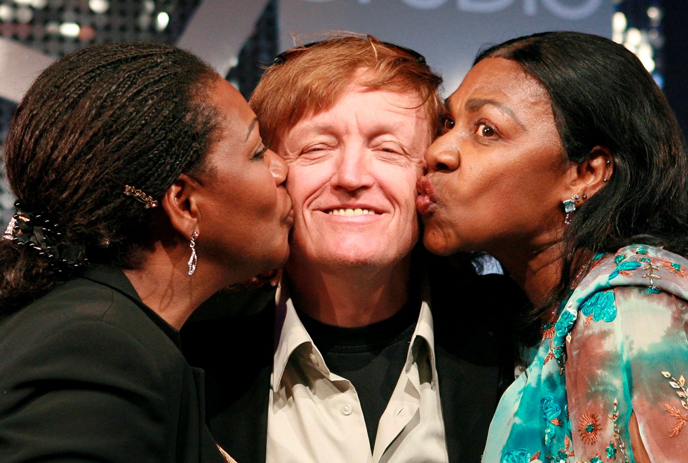 Frank Farian s Liz Mitchell a Marciou Barret z Boney M, 2007 - Frank Farian (1/3)