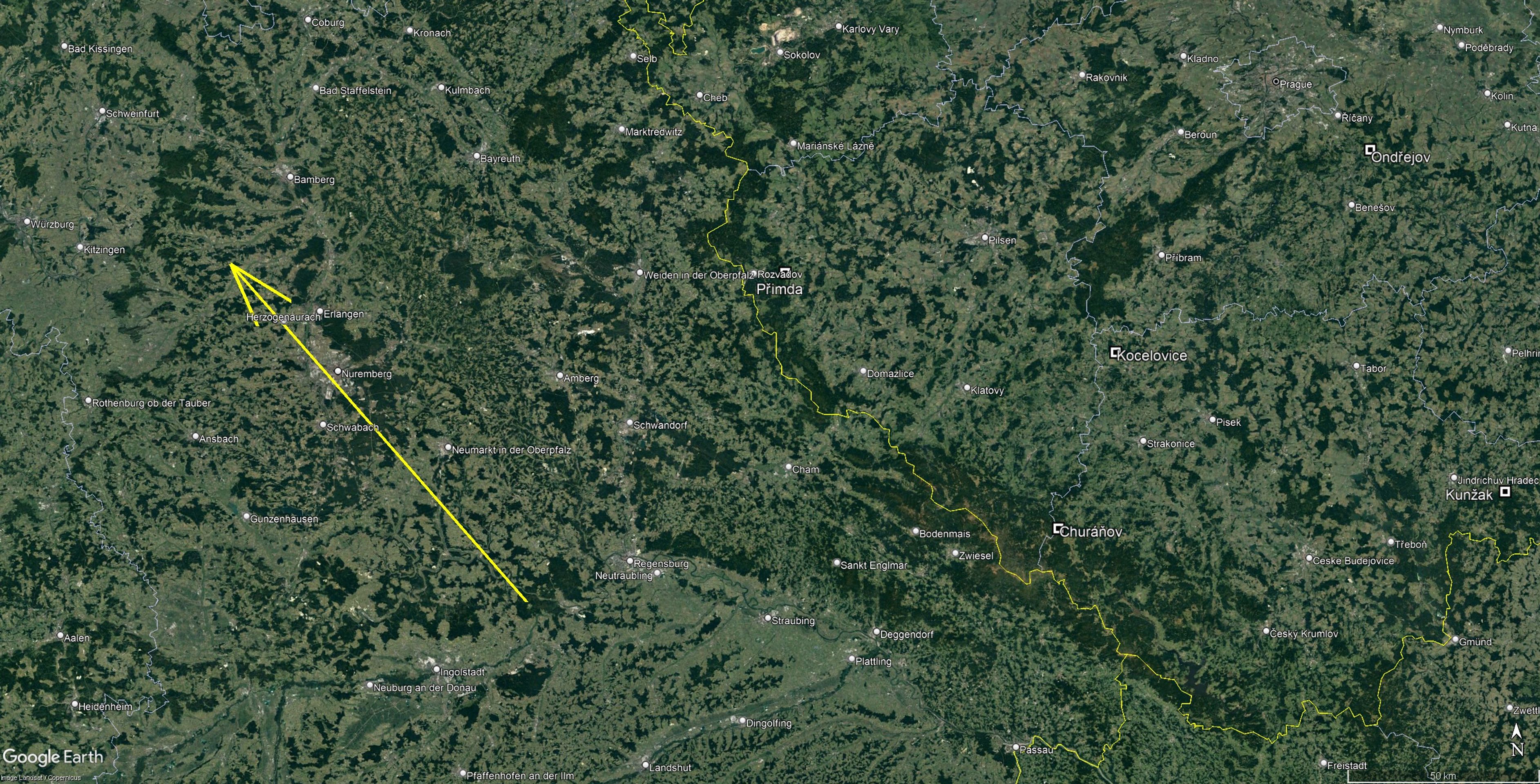 Bolid (3) - Superbolid nad Německem (3/3)