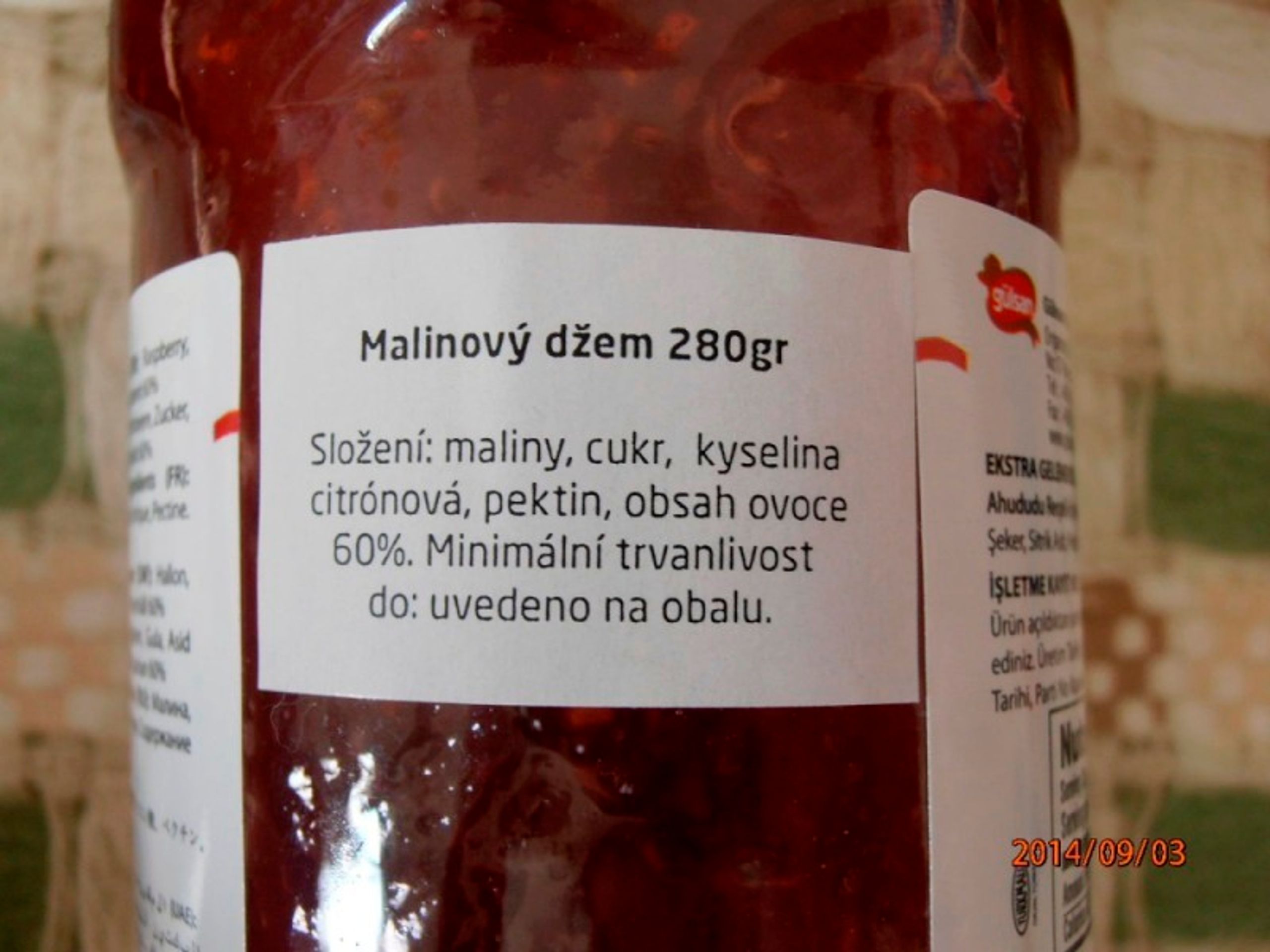 Falšované džemy Gülsan Premium - 4 - GALERIE: Falšované džemy Gülsan Premium (4/4)