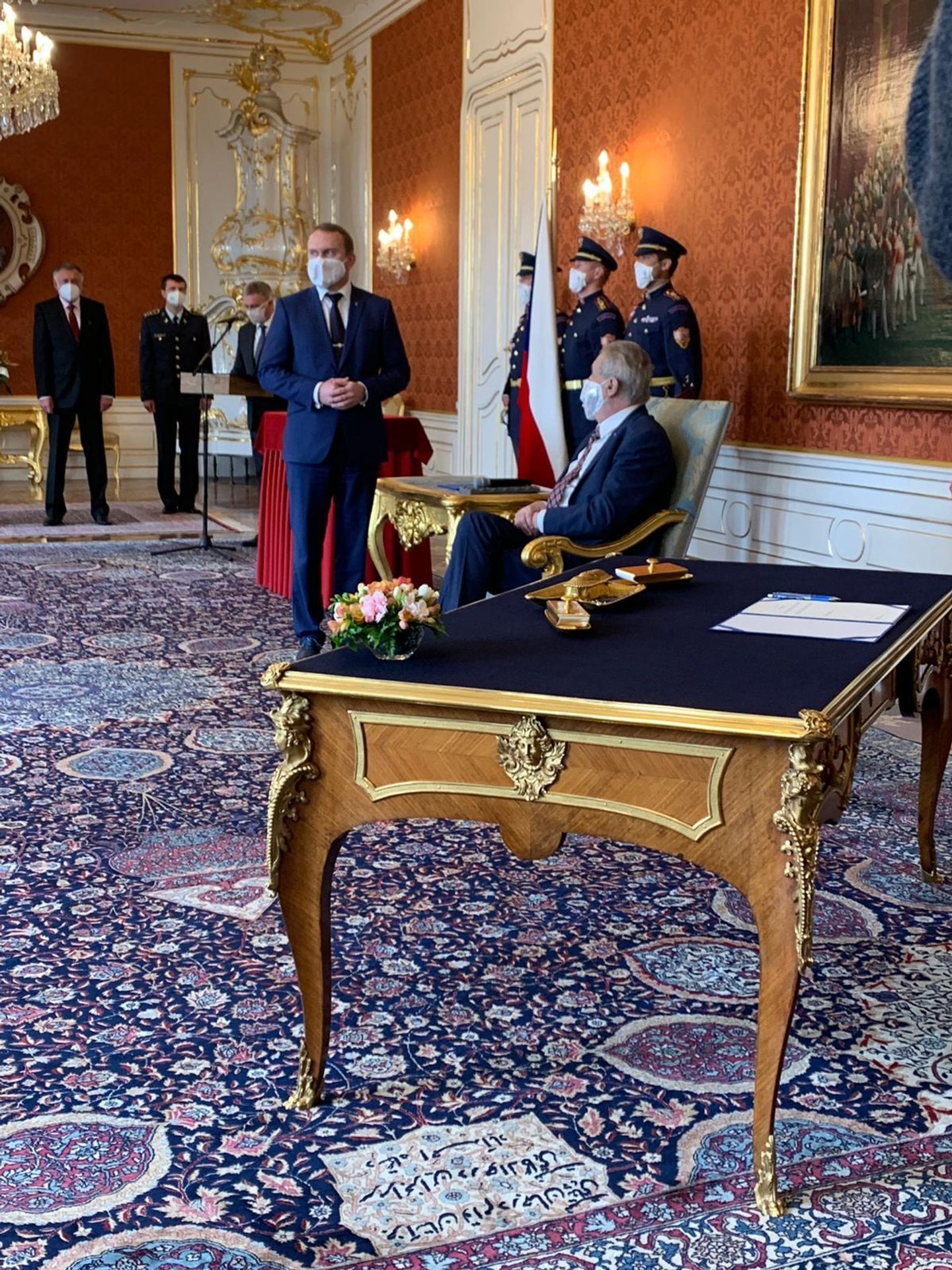 Zeman jmenoval Petra Arenbergera ministrem - 4 - GALERIE: Zeman jmenoval Petra Arenbergera ministrem (4/8)