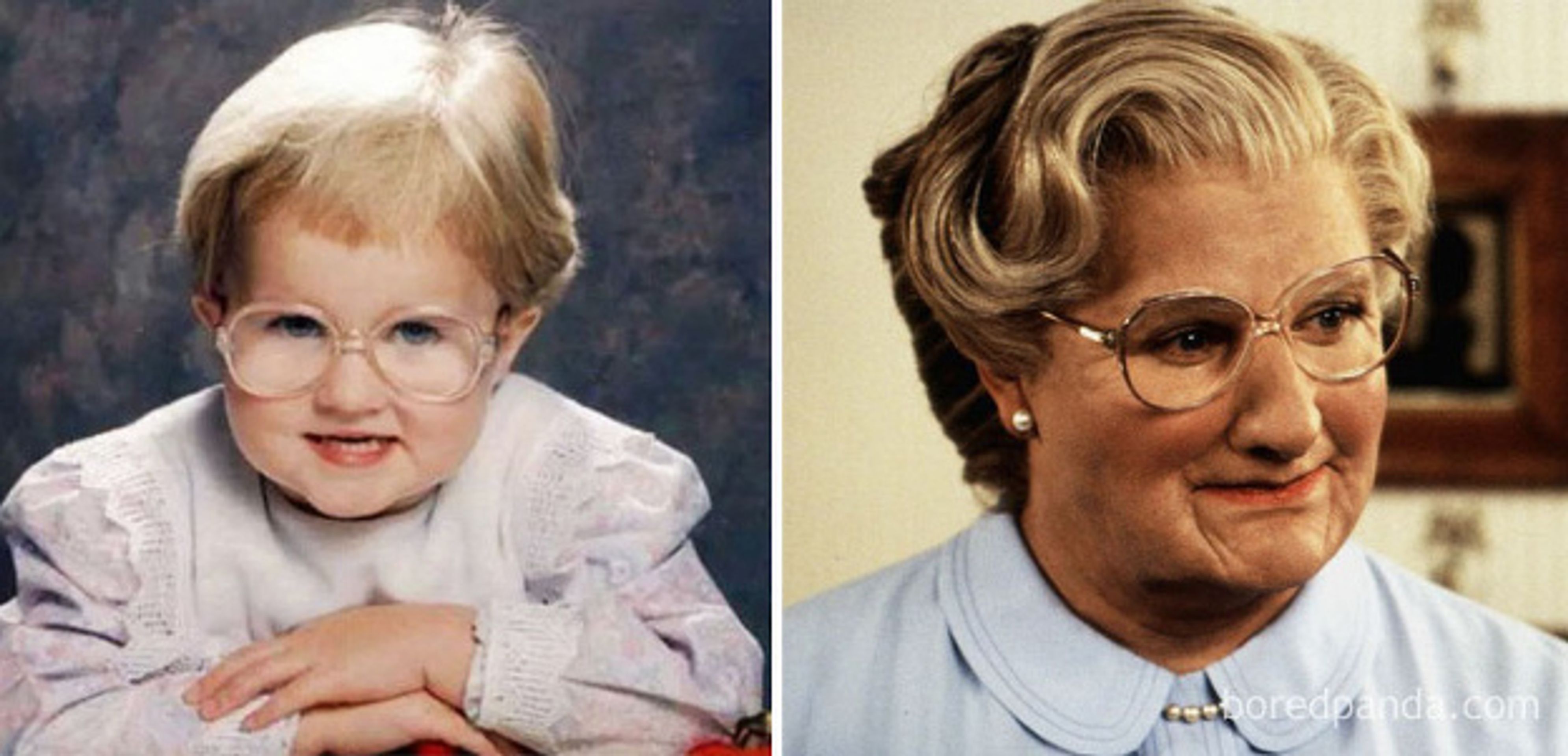 Doubtfire z filmu Otec v sukni - GALERIE: Děti, které vypadají jako celebrity (13/13)