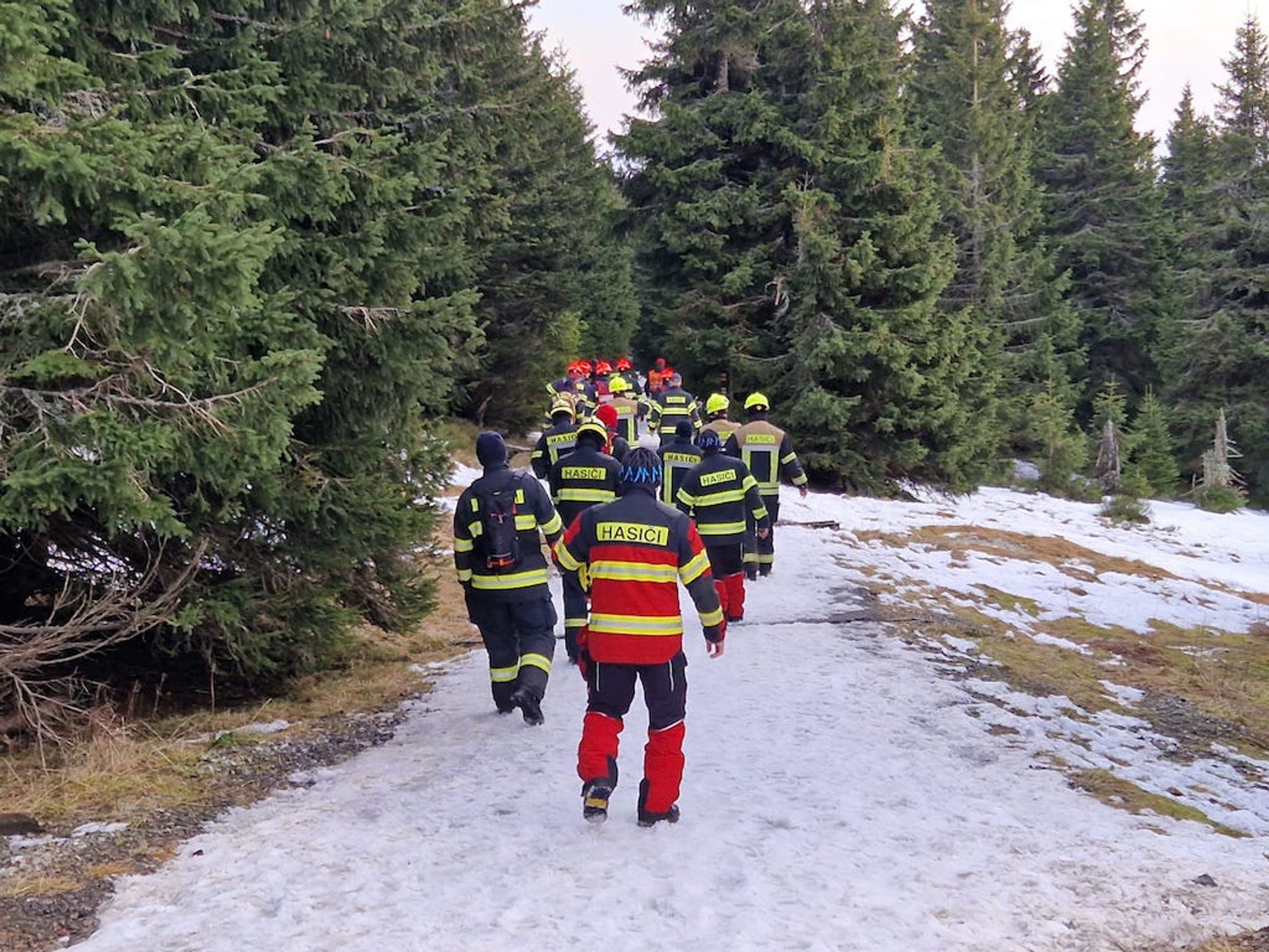 Pátrací akce v Krkonoších - Pátrací akce v Krkonoších (3/4)