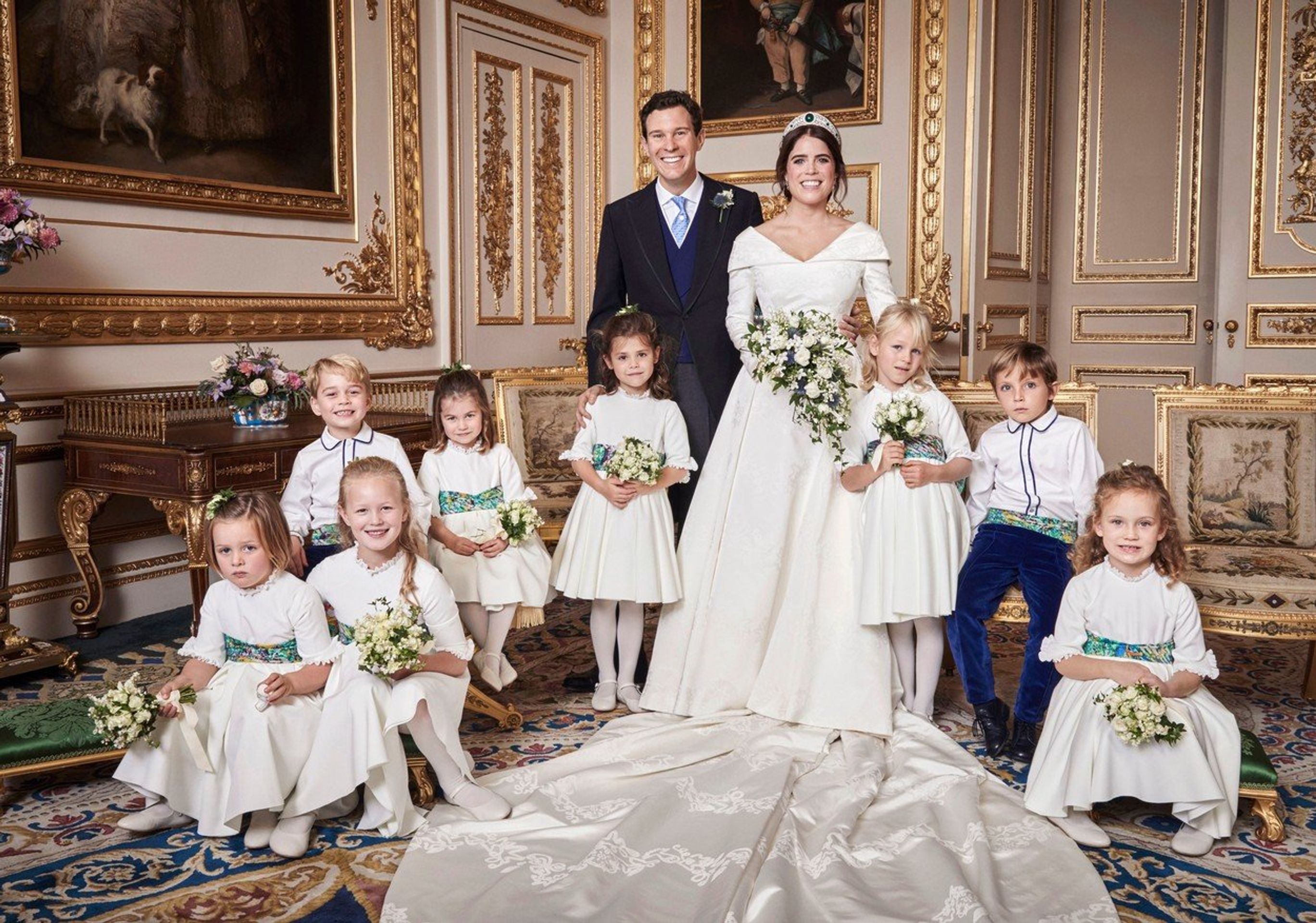 Oficiální fotografie ze svatby princezny Evženie - GALERIE: Královský palác zveřejnil oficiální fotky ze svatby princezny Evženie! (2/3)