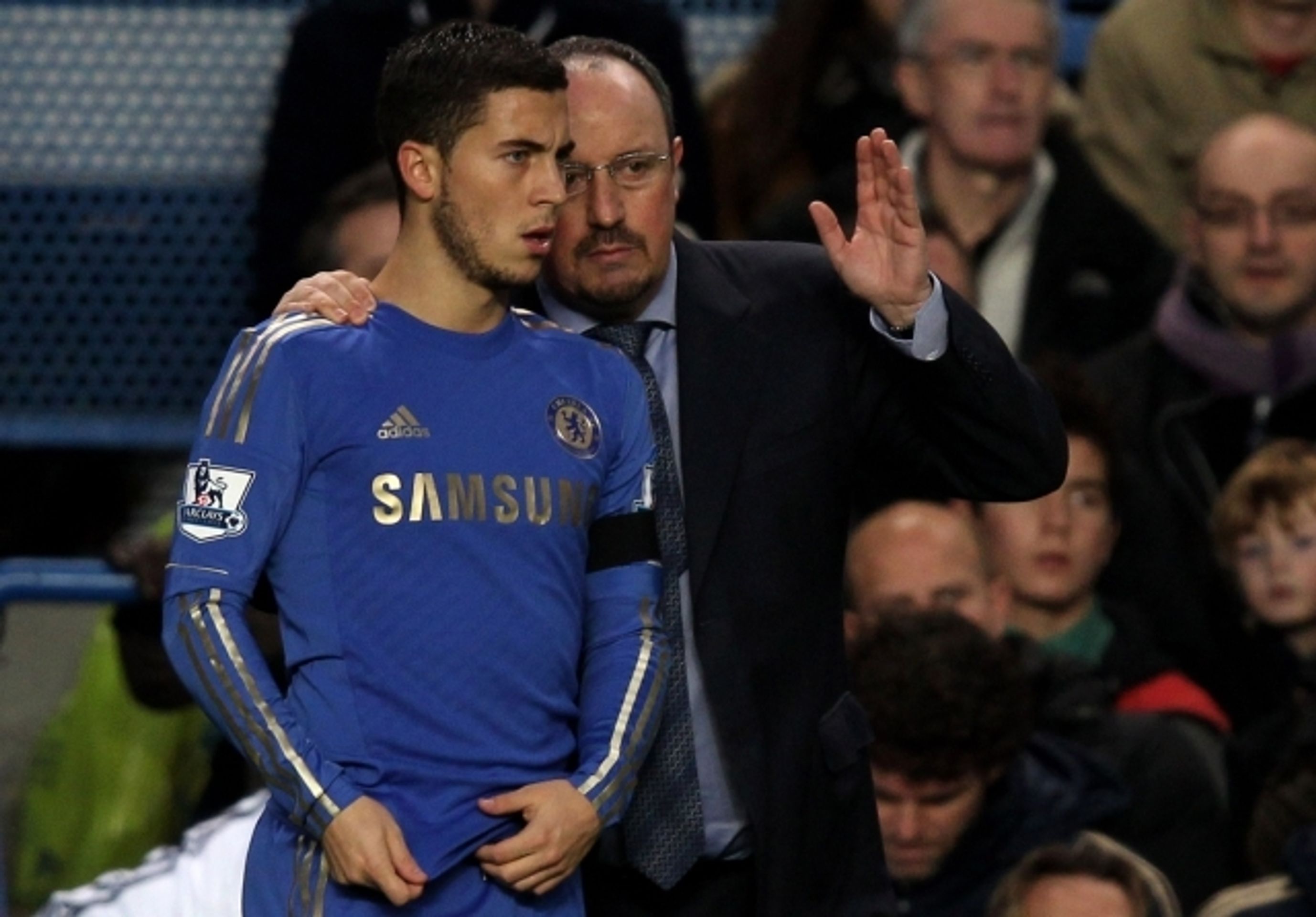 Benítez v Chelsea a protestující fanoušci - 1 - GALERIE: Benítez v Chelsea a protestující fanušci (9/10)