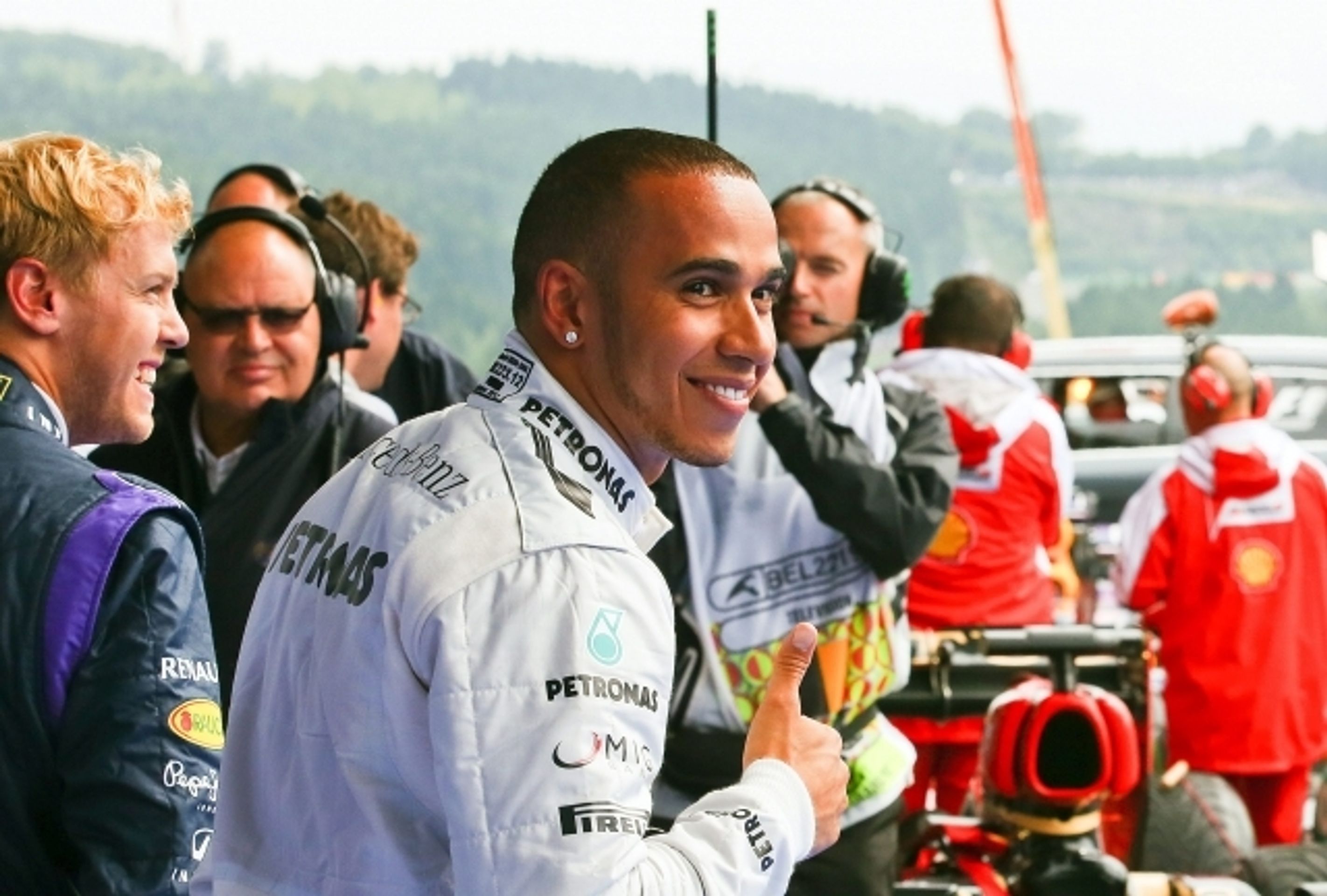 Kvalfikace na GP Belgie F1 - 6 - GALERIE: Hamilton vyhrál kvalifikaci na GP Belgie F1 (2/7)