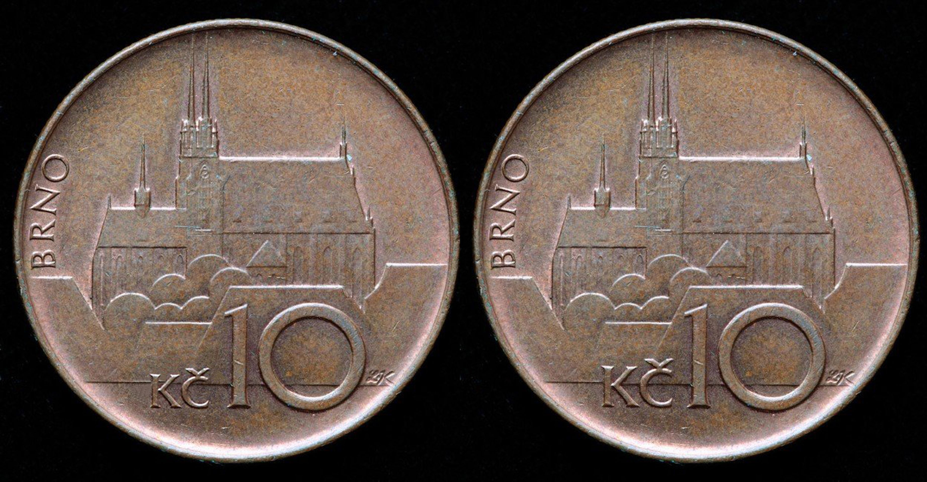 Vzácná desetikoruna - GALERIE: Sběratelské oběhové mince (1/8)