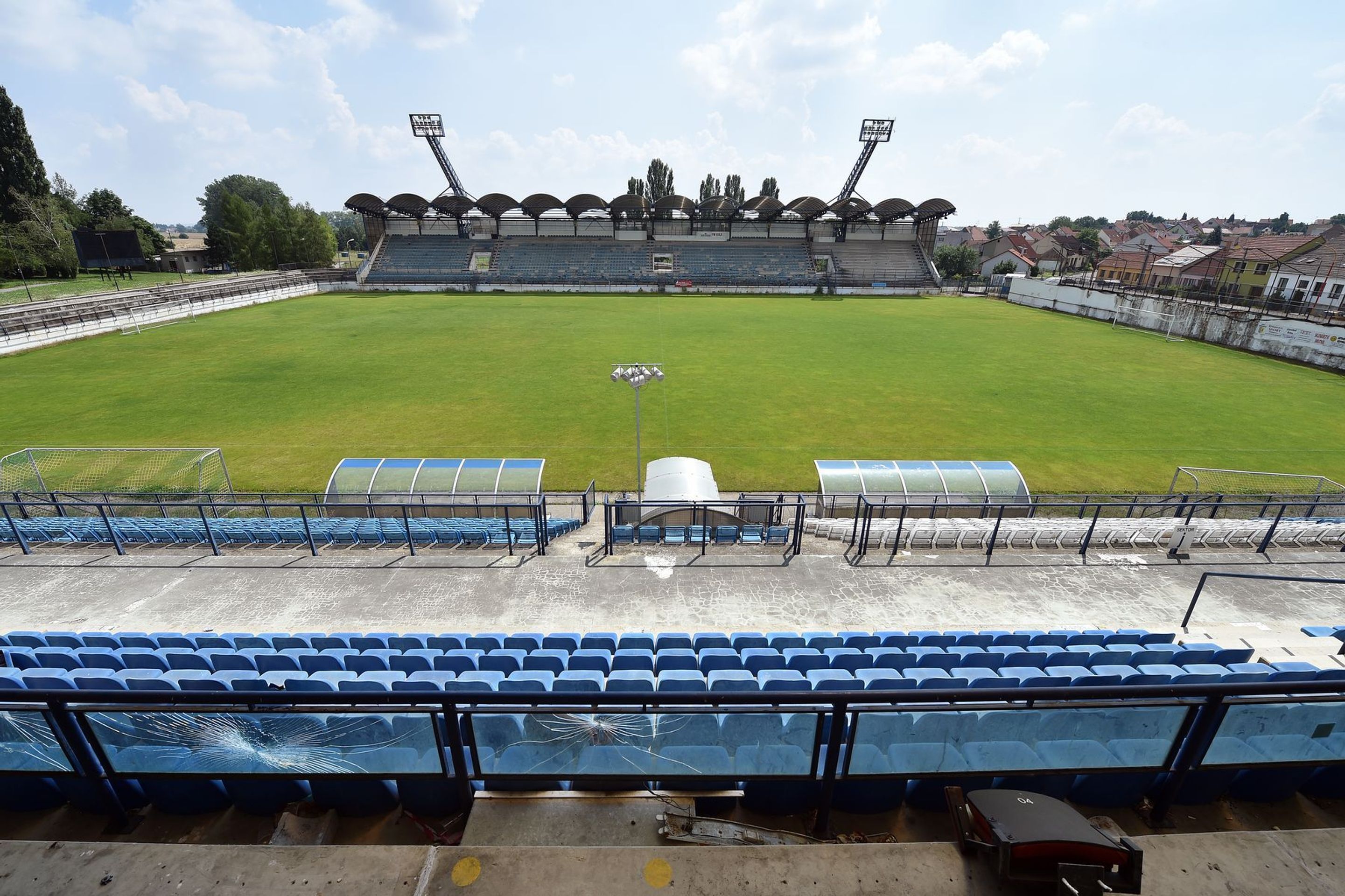Fotbalový stadion Drnovice - 2 - GALERIE: Fotbalový stadion Drnovice (1/27)