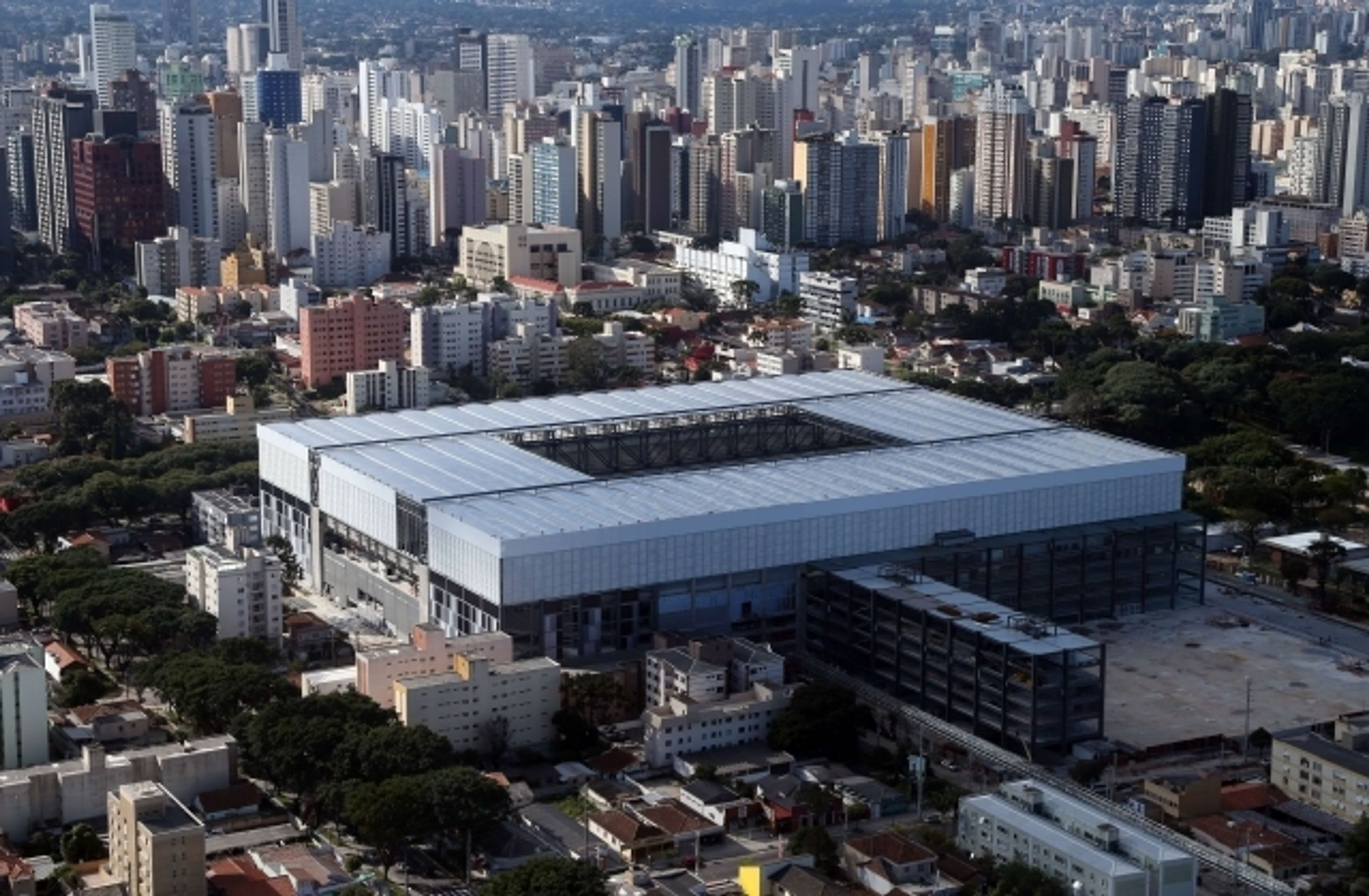 Arena da Baixada, Curitiba, kapacita 41 456 diváků, domovský stánek klubu Atlético Paranaense - GALERIE: Stadiony pro fotbalové MS 2014 (21/21)
