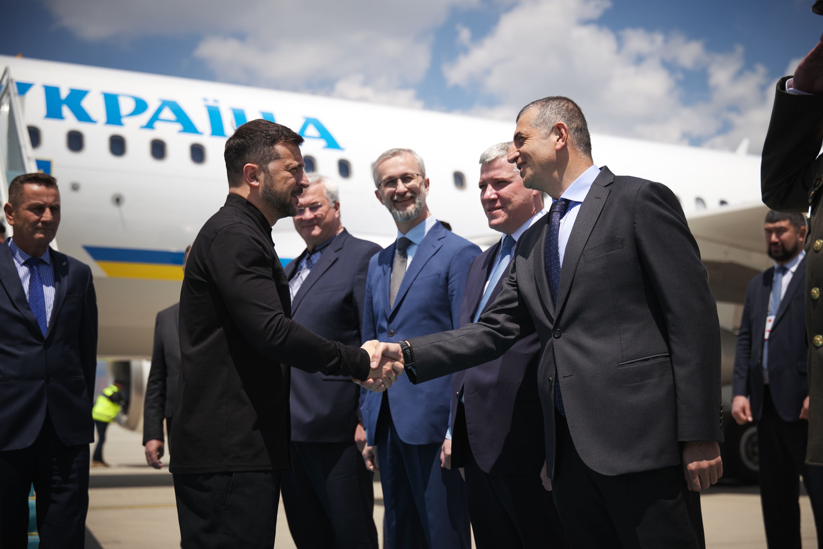 Přílet Volodymyra Zelenského do Turecka, 15. 5. 2025 ZelenskyyUa (2) - Volodymyr Zelenskyj v Turecku (6/7)
