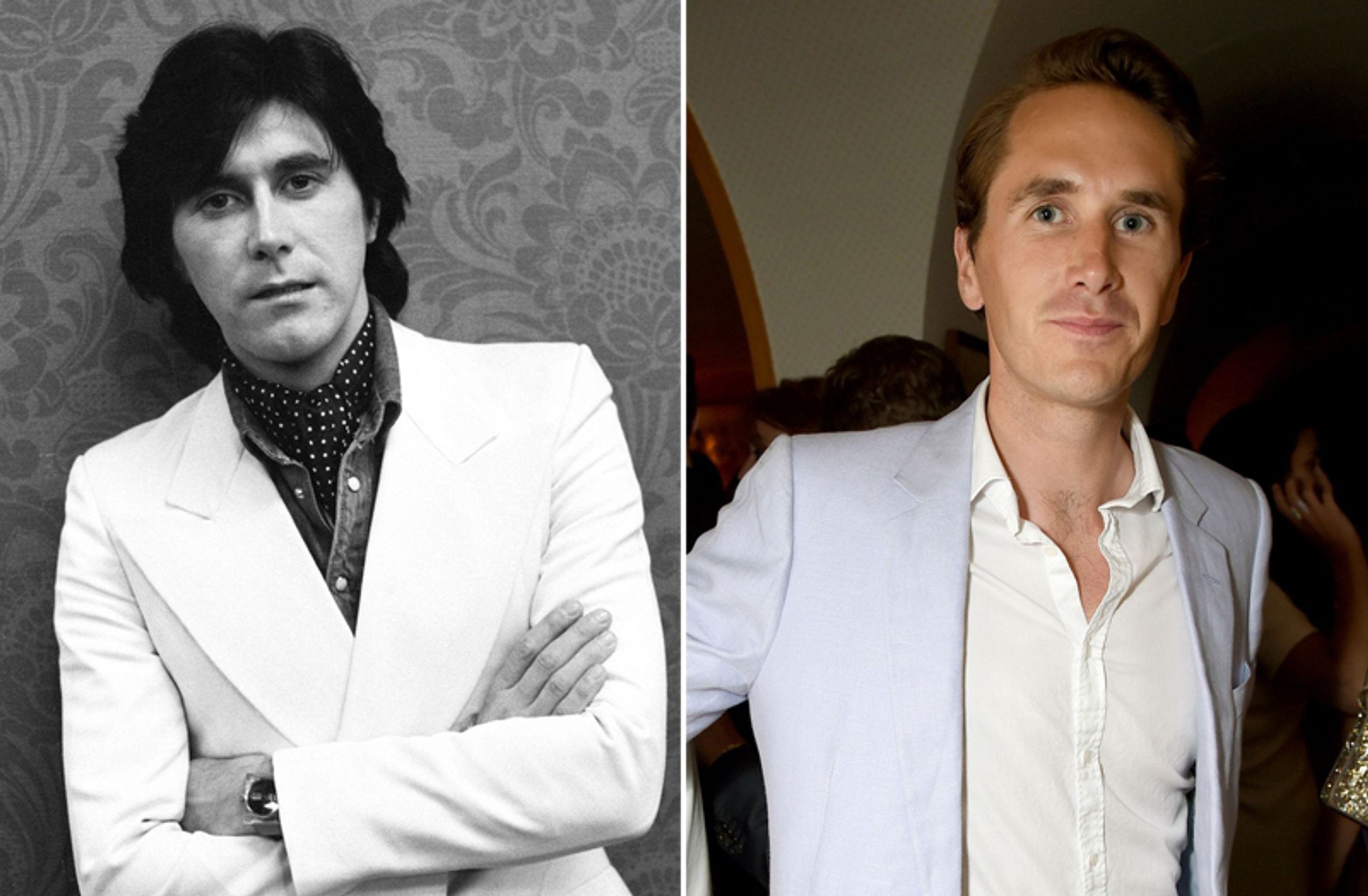 Podobnost dětí se slavnými rodiči za mlada - Bryan Ferry a syn Otis - GALERIE: Podobnost dětí se slavnými rodiči za mlada (2/11)