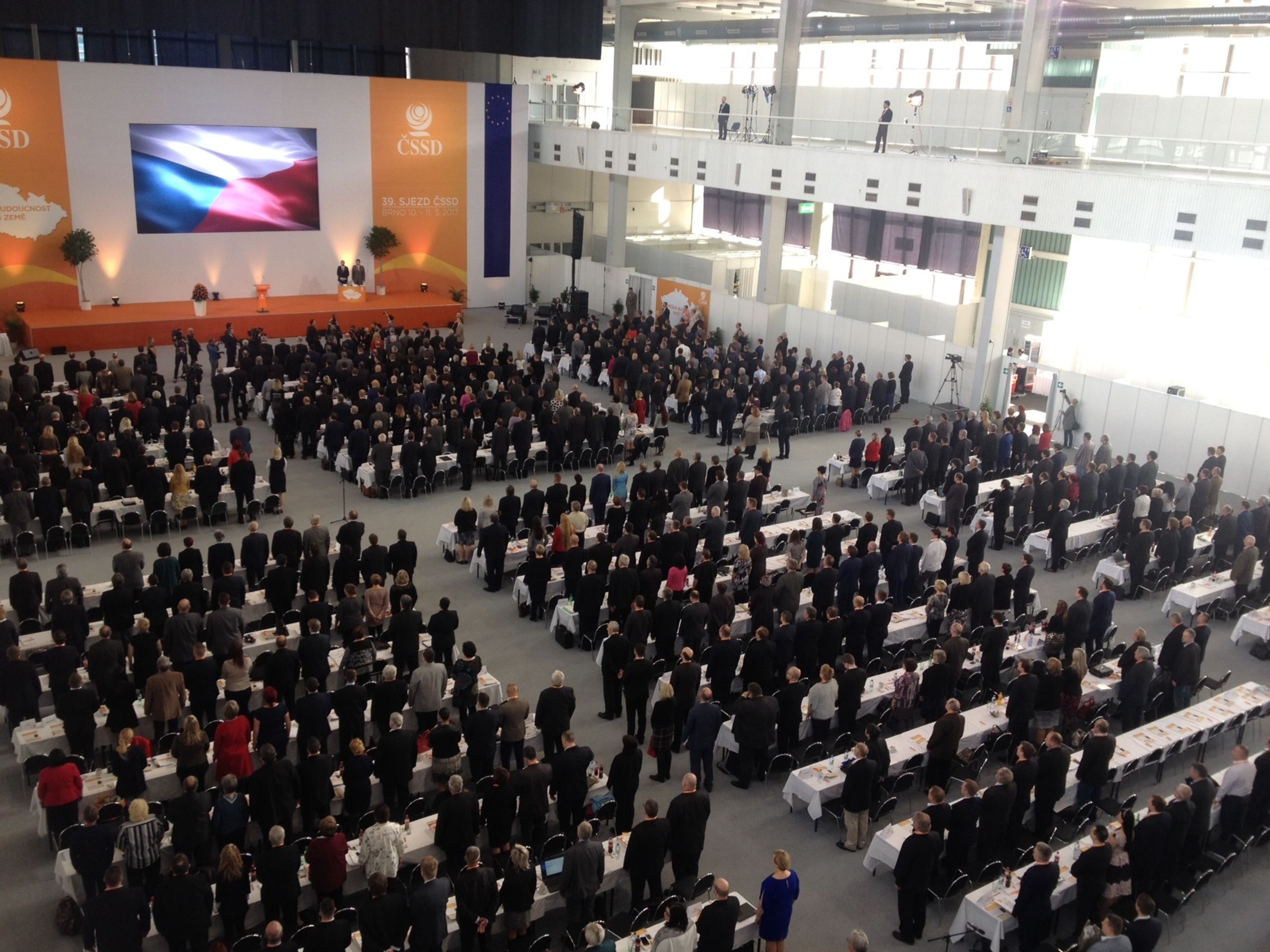 Sjezd ČSSD - 1 - GALERIE: Sjezd ČSSD (1/8)