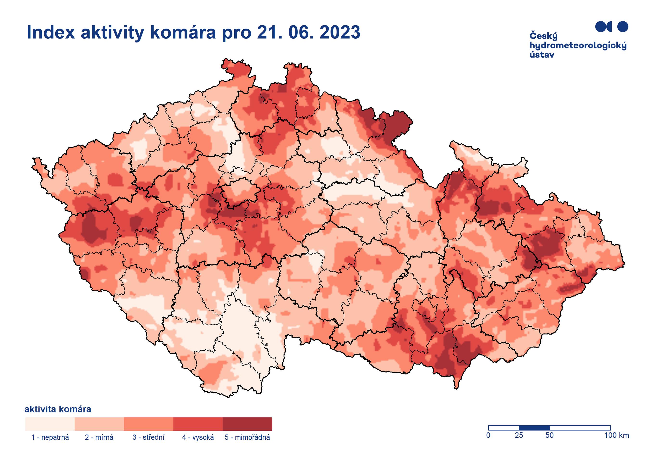 Index aktivity komára - Index aktivity komára (1/2)