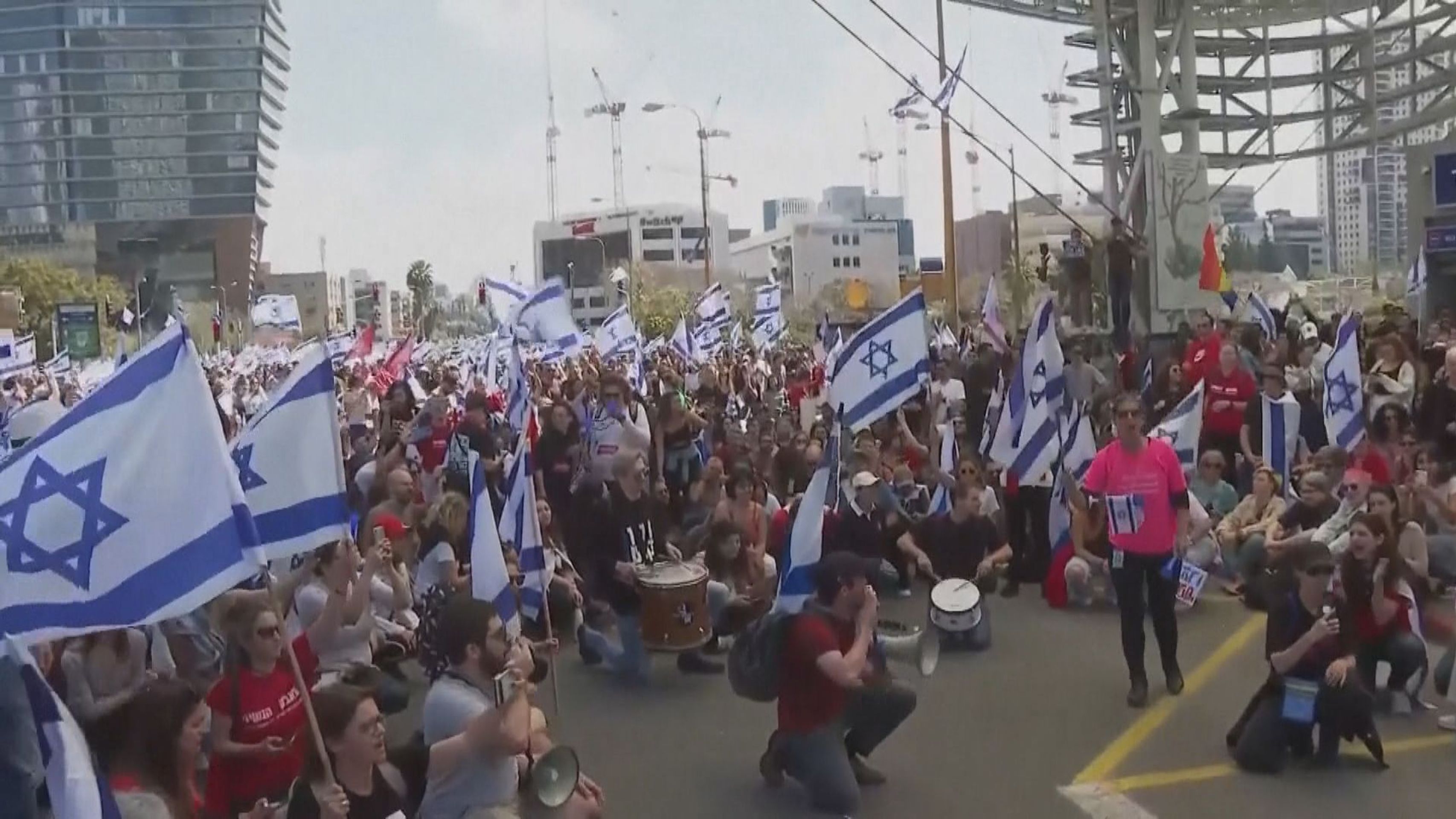 Izrael demonstrace (4) - V Izraeli protestují statisíce lidí (5/23)