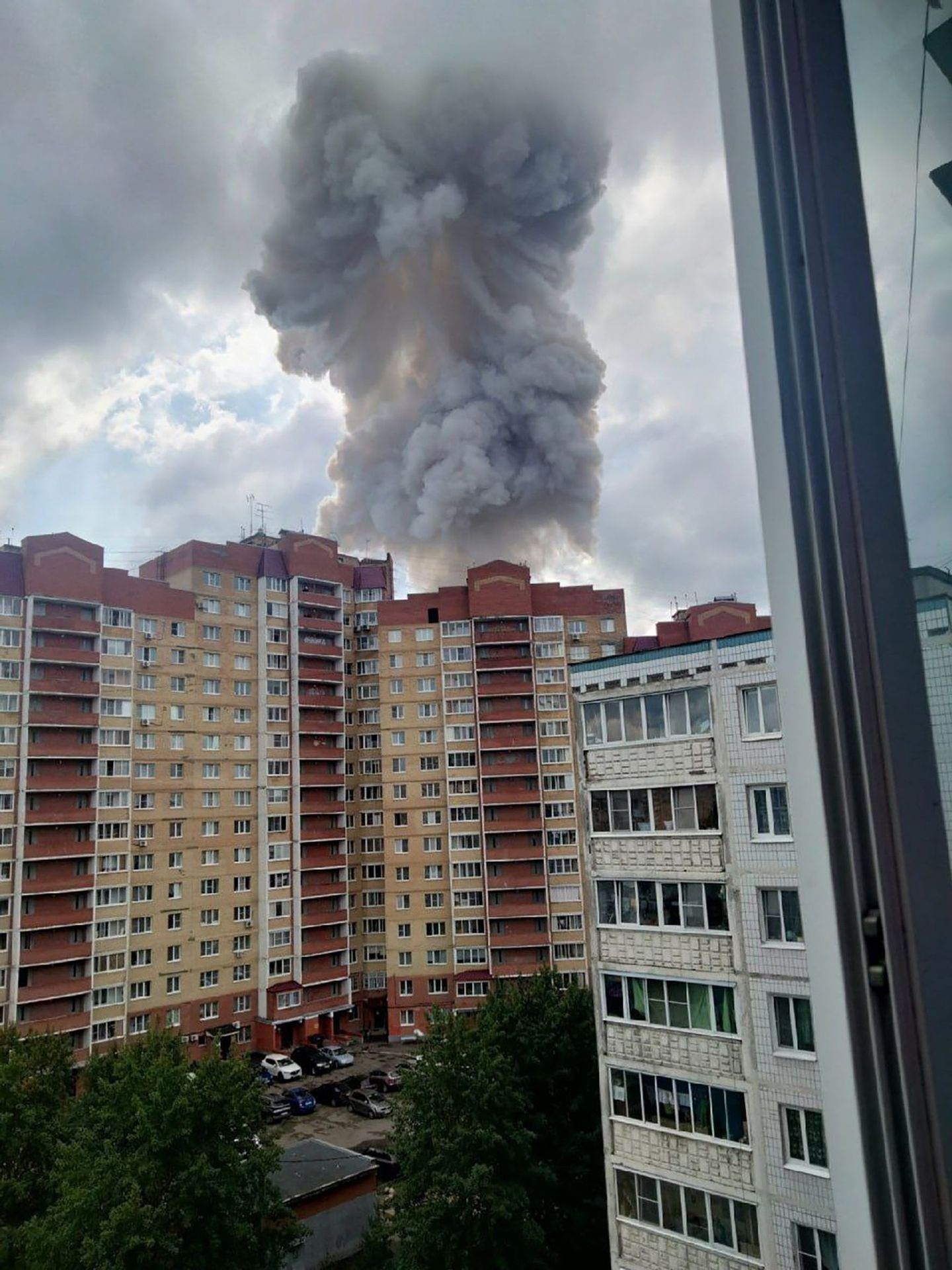Exploze v Moskevské oblasti (1) - Exploze v Moskevské oblasti (1/4)