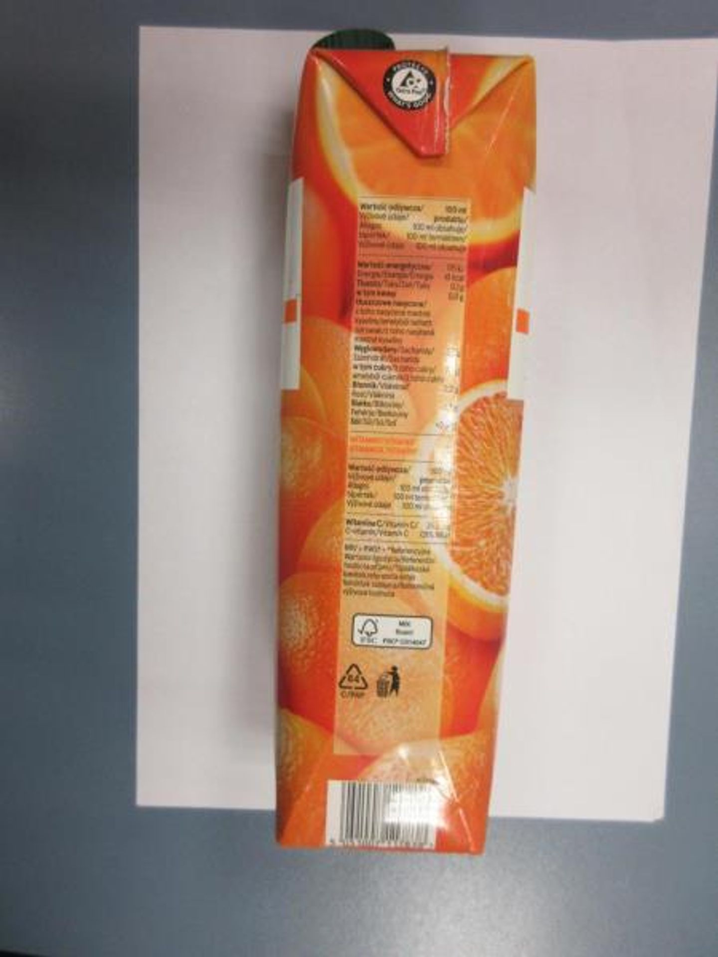 TESCO 100% ORANGE JUICE - TESCO 100% ORANGE JUICE (2/7)