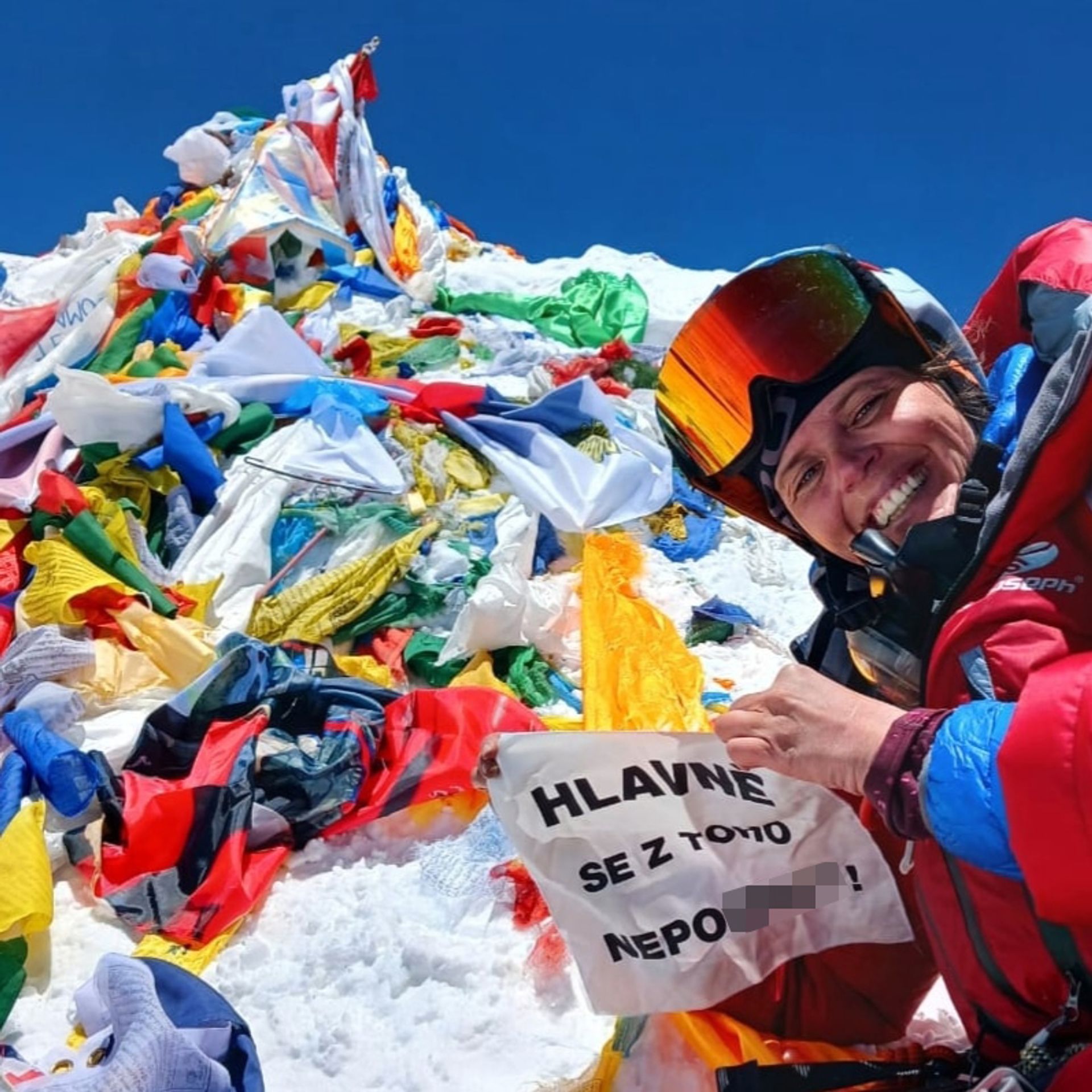 Česká horolezkyně Monika Benešová zdolala Mount Everest (5) - Česká horolezkyně Monika Benešová zdolala Mount Everest (3/9)