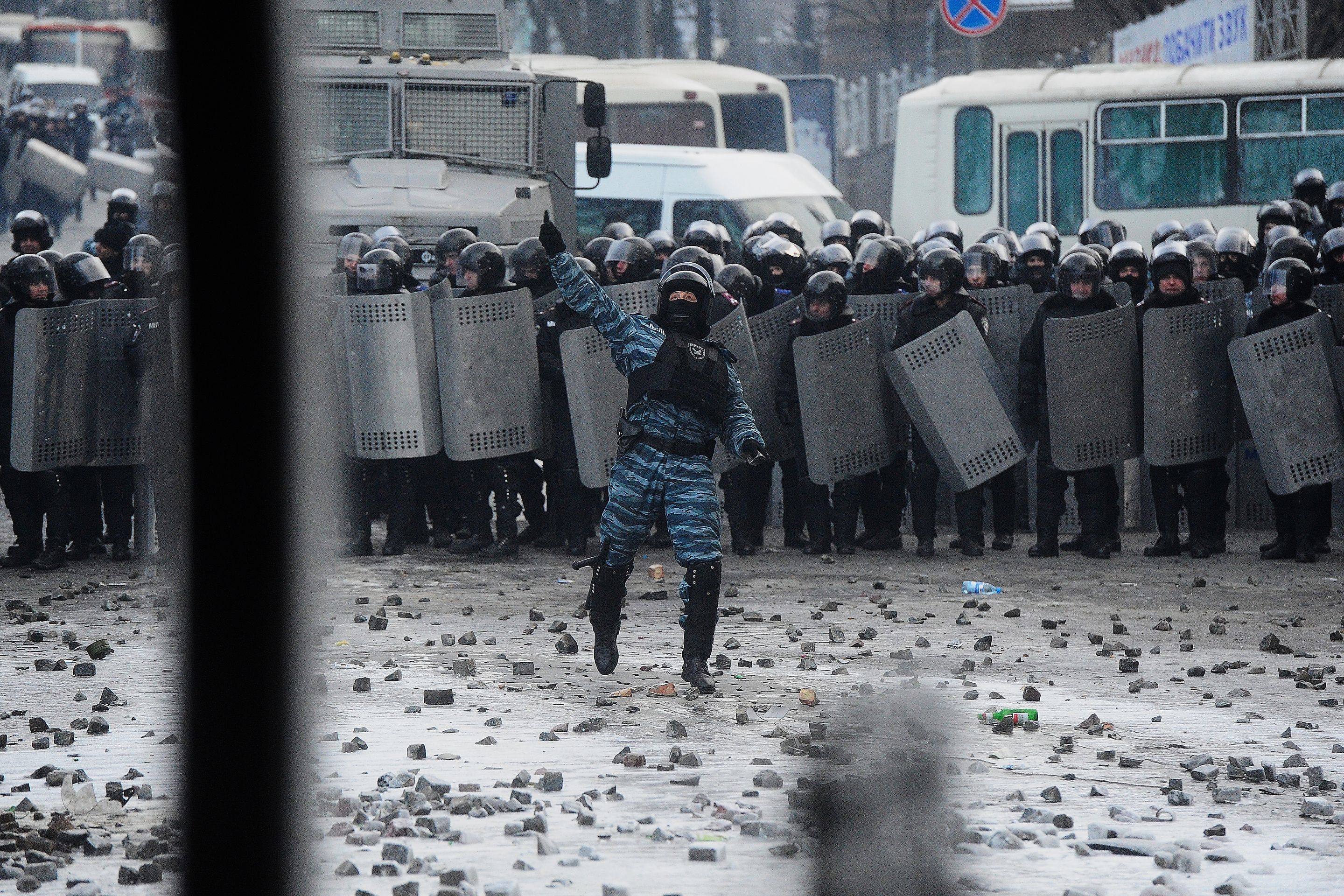 Demonstrace v Kyjevě - 11 - GALERIE: Demonstrace v Kyjevě (11/33)