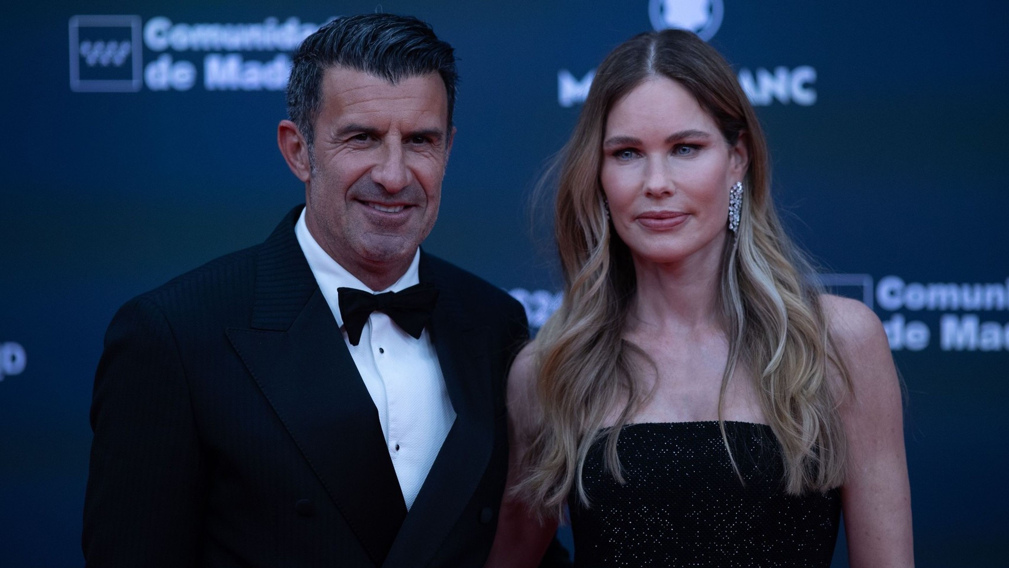 Luís Figo a jeho žena Helene Svedinová - Sportovní Ocaři, předání cen Laureus (5/11)
